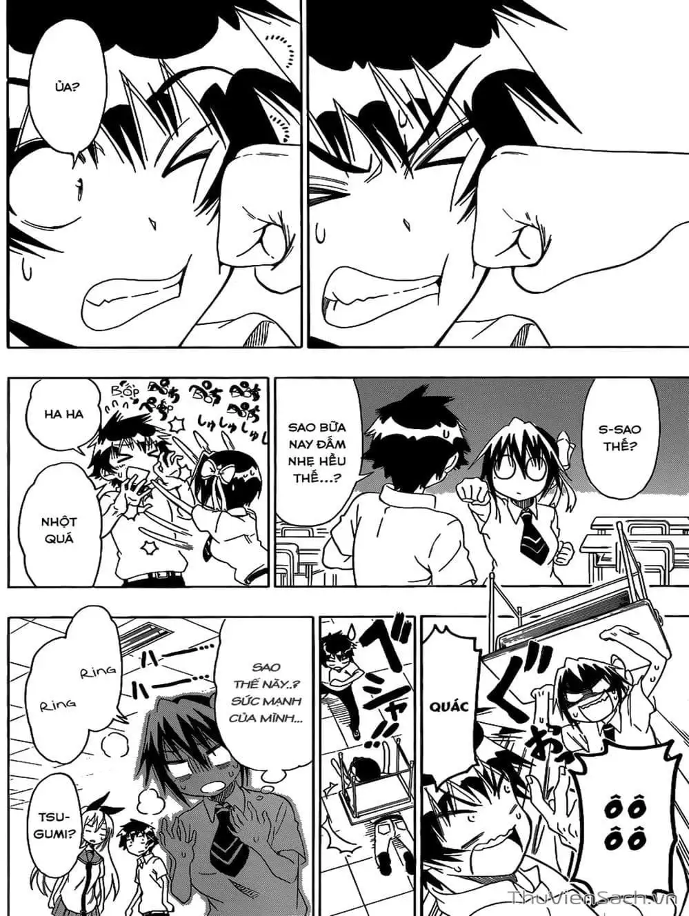 Truyện Tranh Tình Yêu Giả Tạo - Nisekoi trang 8