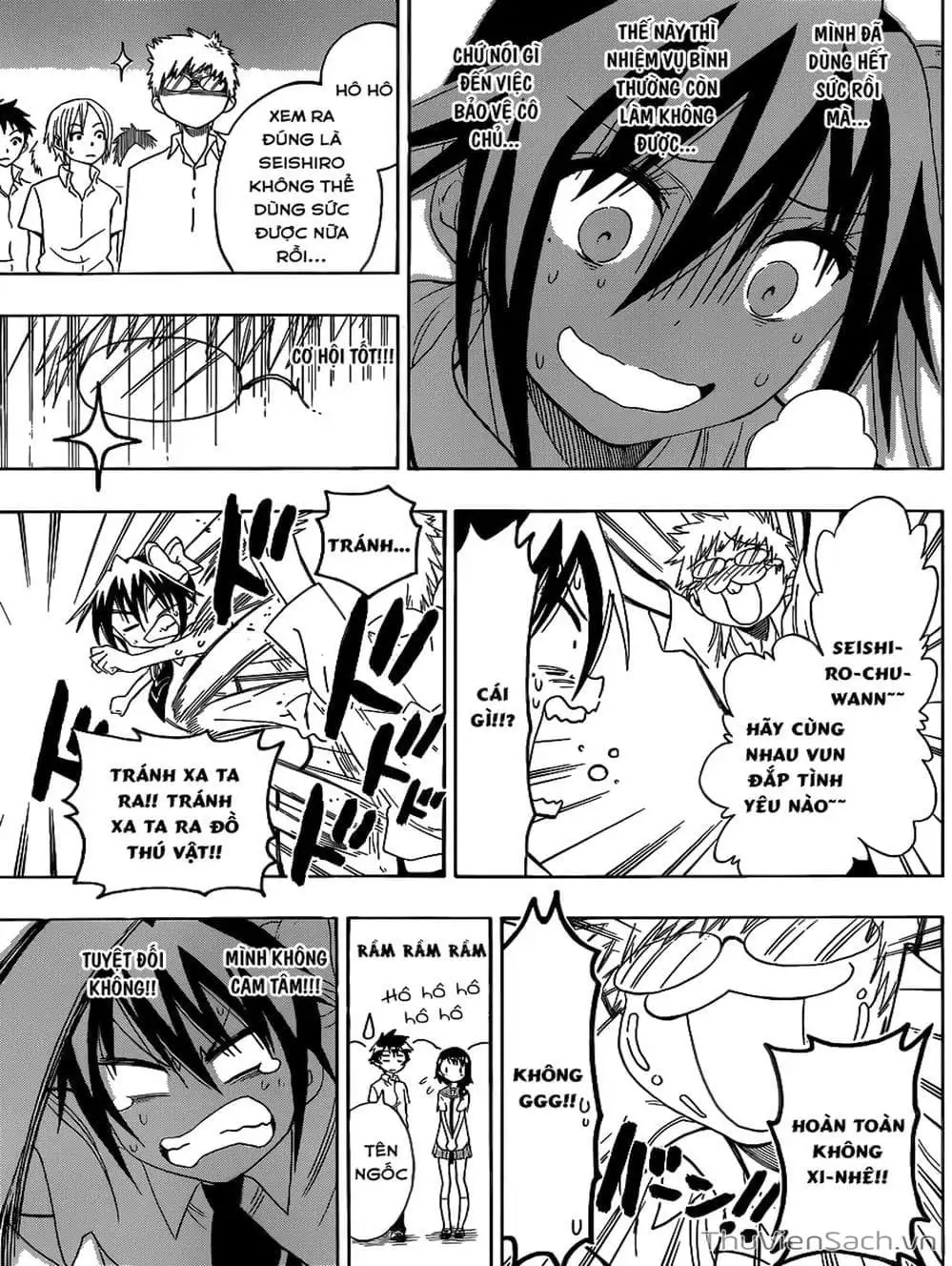 Truyện Tranh Tình Yêu Giả Tạo - Nisekoi trang 8