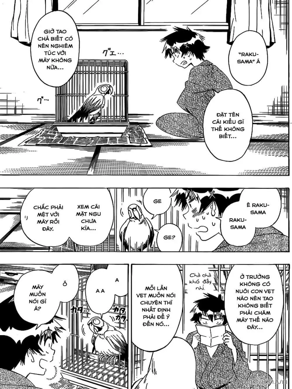 Truyện Tranh Tình Yêu Giả Tạo - Nisekoi trang 8