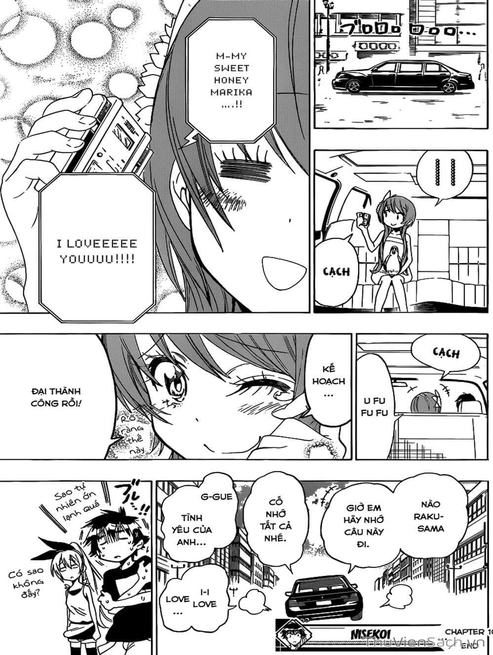 Truyện Tranh Tình Yêu Giả Tạo - Nisekoi trang 8