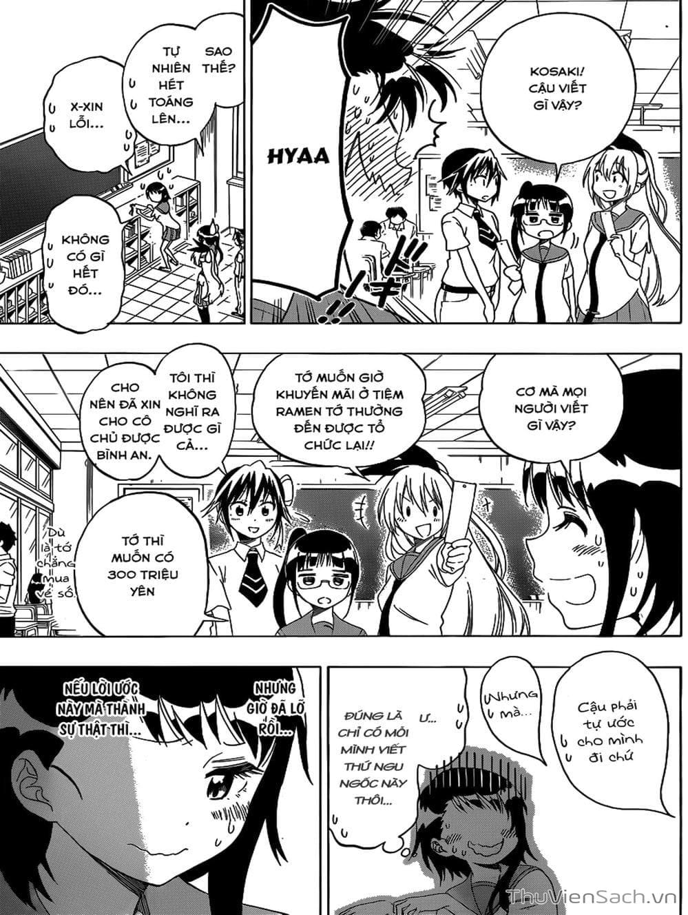 Truyện Tranh Tình Yêu Giả Tạo - Nisekoi trang 8