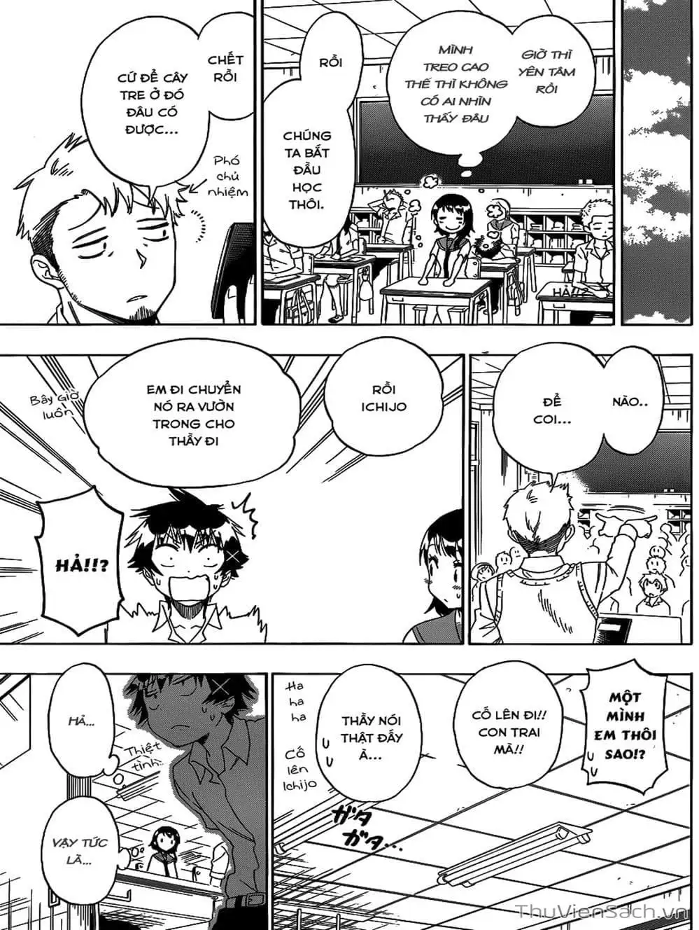 Truyện Tranh Tình Yêu Giả Tạo - Nisekoi trang 8