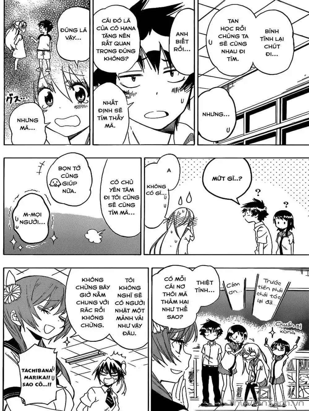 Truyện Tranh Tình Yêu Giả Tạo - Nisekoi trang 8