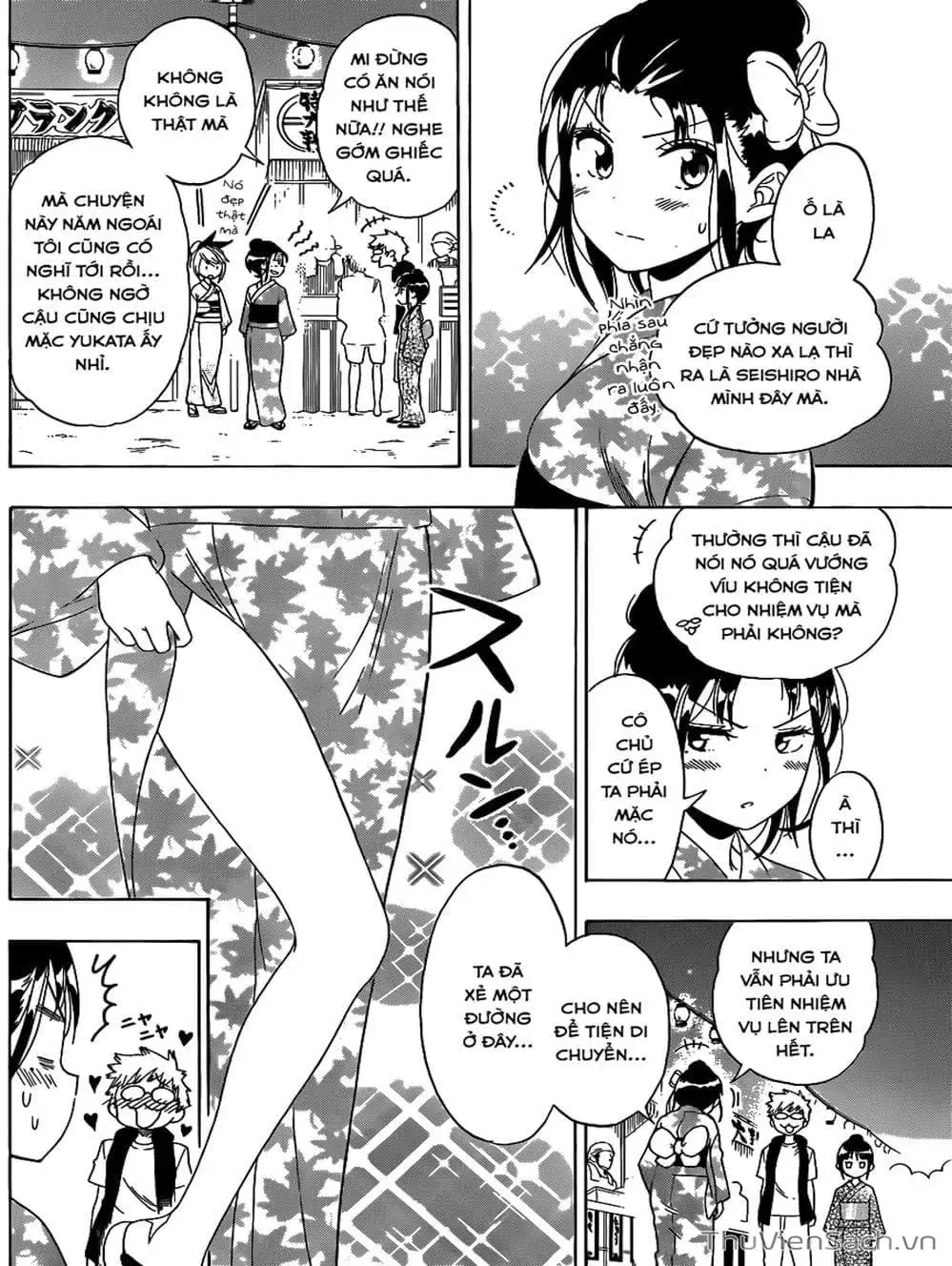 Truyện Tranh Tình Yêu Giả Tạo - Nisekoi trang 8