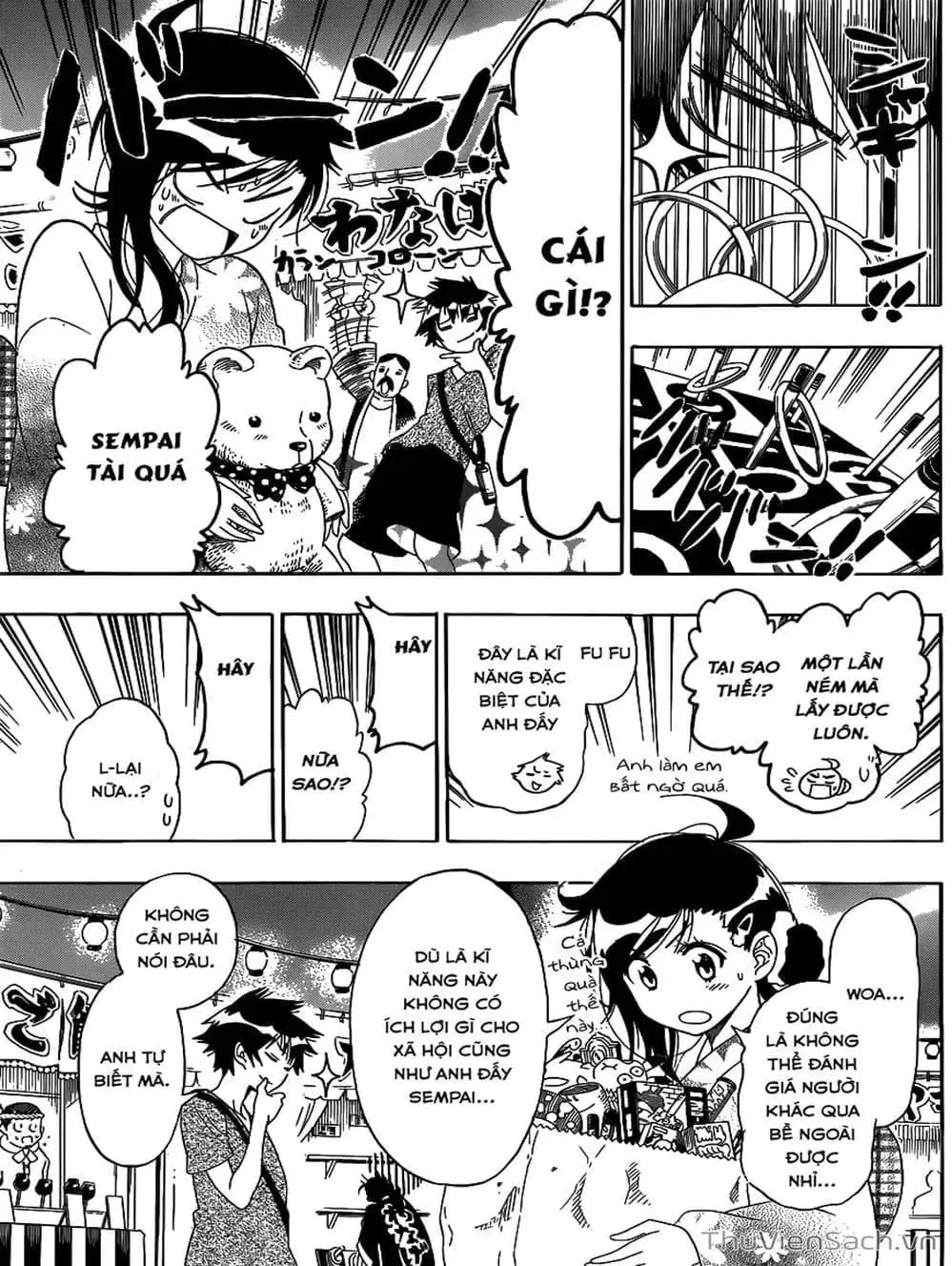 Truyện Tranh Tình Yêu Giả Tạo - Nisekoi trang 8