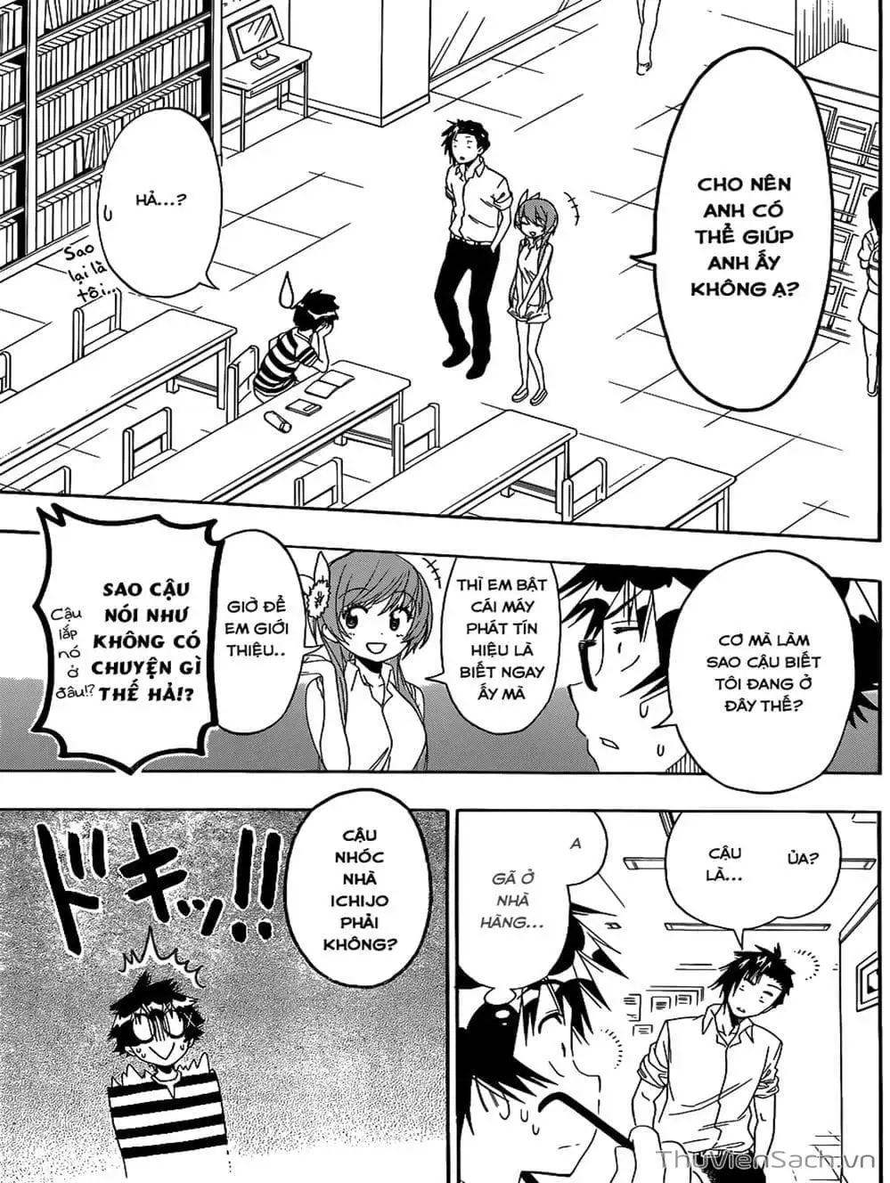 Truyện Tranh Tình Yêu Giả Tạo - Nisekoi trang 8