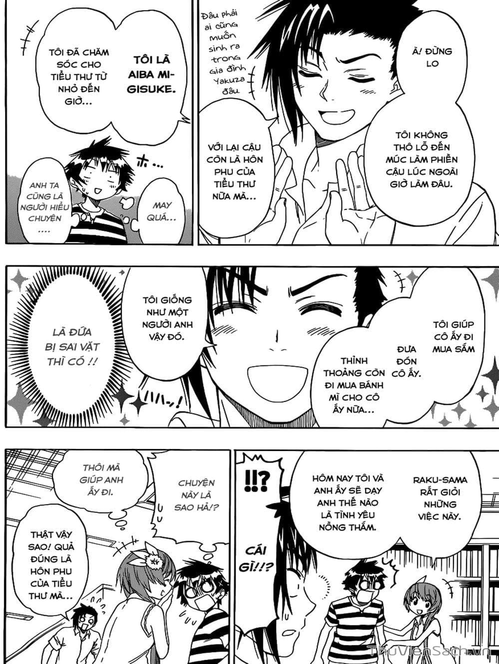 Truyện Tranh Tình Yêu Giả Tạo - Nisekoi trang 8