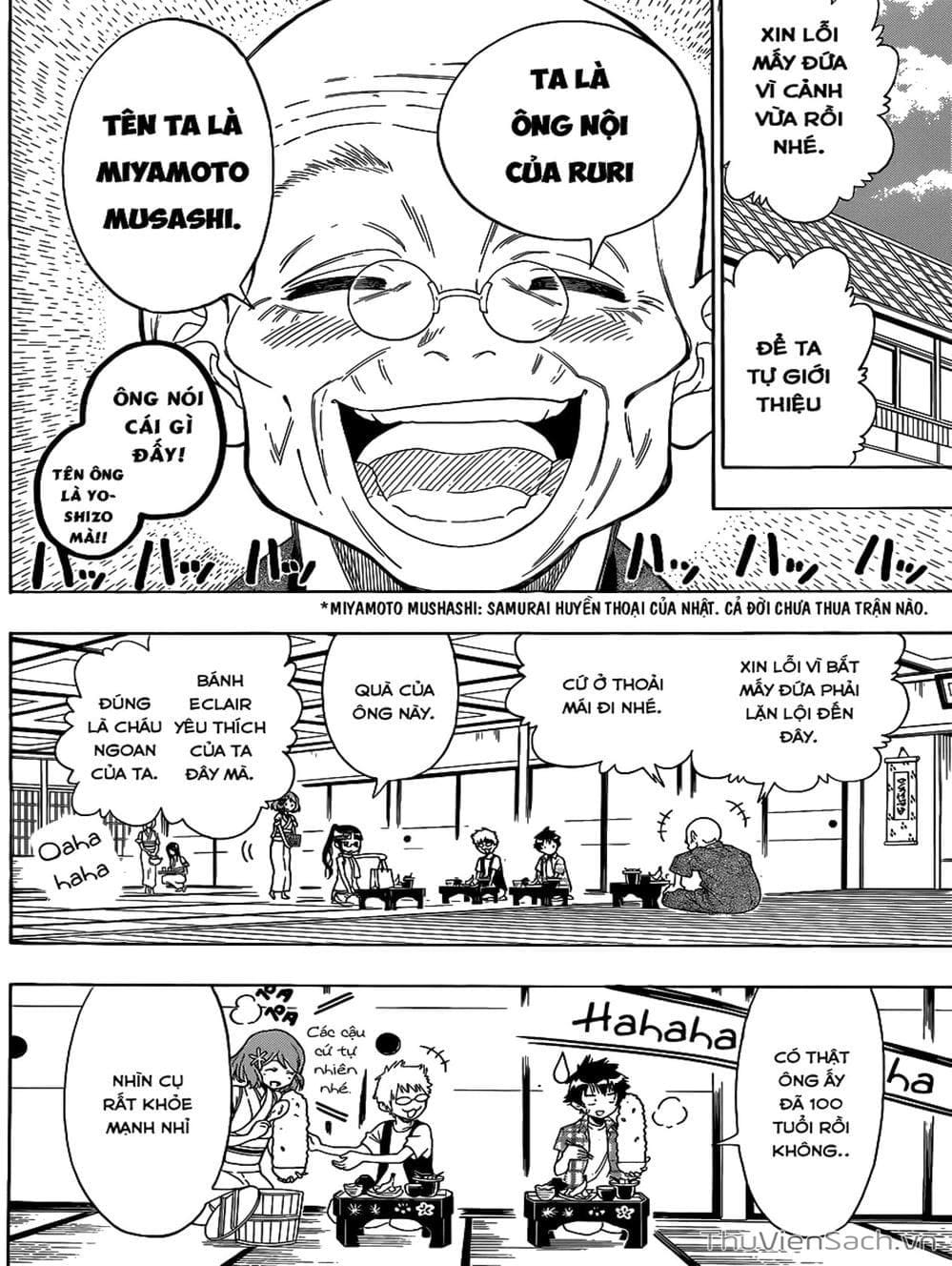 Truyện Tranh Tình Yêu Giả Tạo - Nisekoi trang 8