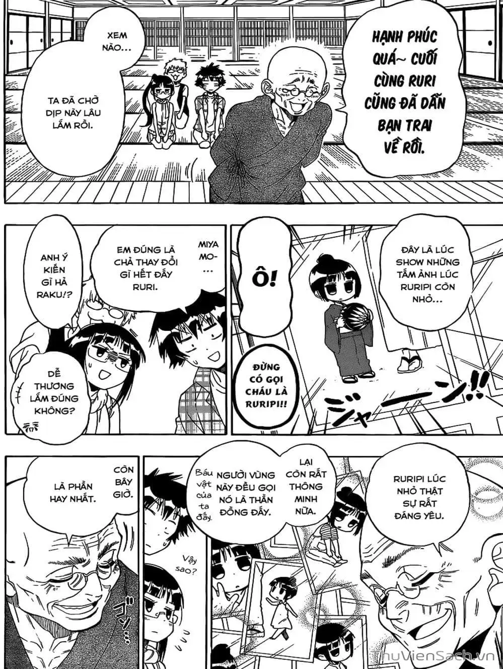 Truyện Tranh Tình Yêu Giả Tạo - Nisekoi trang 8