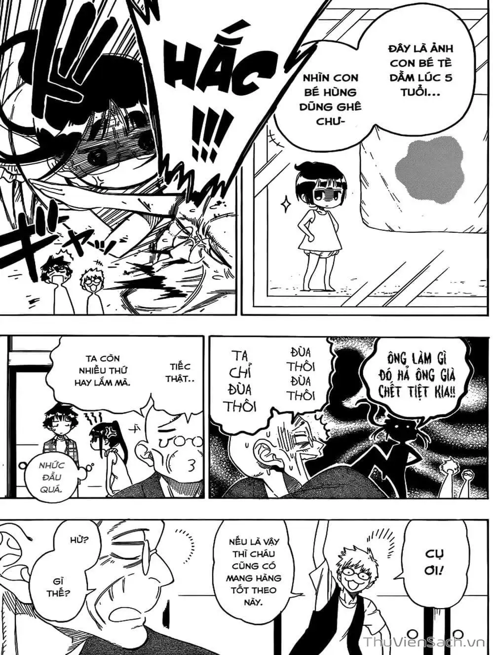 Truyện Tranh Tình Yêu Giả Tạo - Nisekoi trang 8