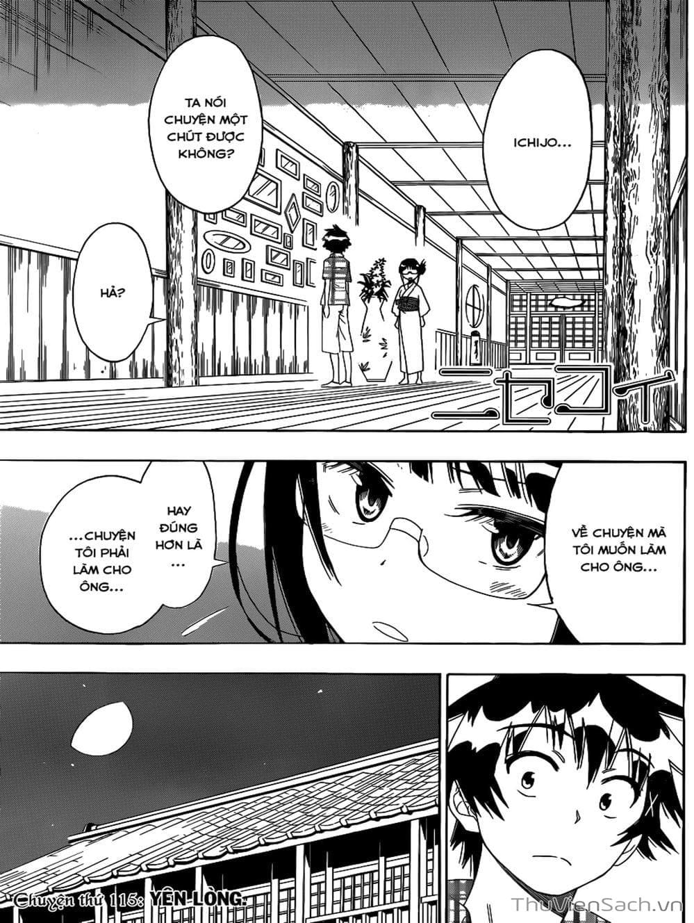 Truyện Tranh Tình Yêu Giả Tạo - Nisekoi trang 8