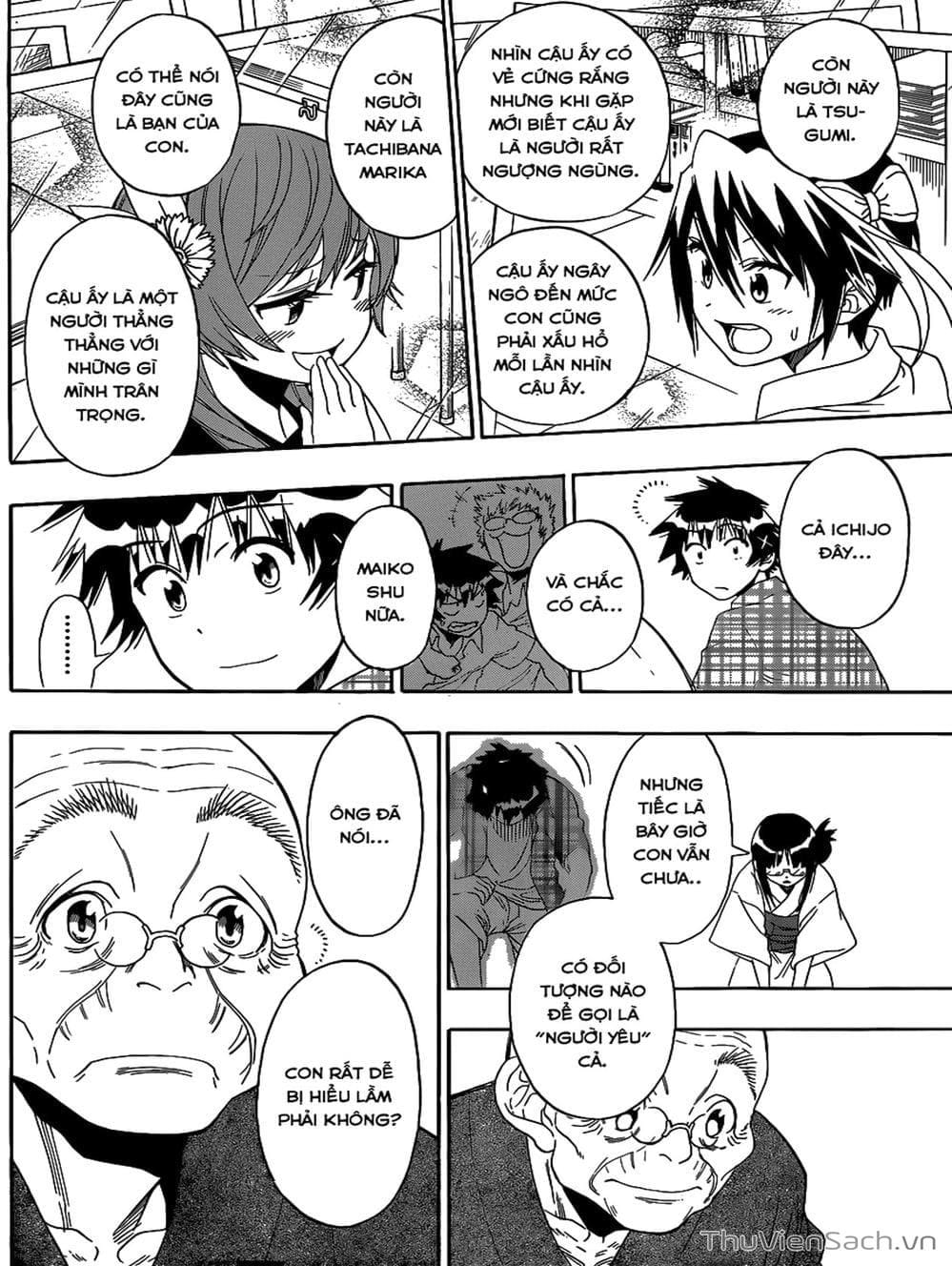 Truyện Tranh Tình Yêu Giả Tạo - Nisekoi trang 8