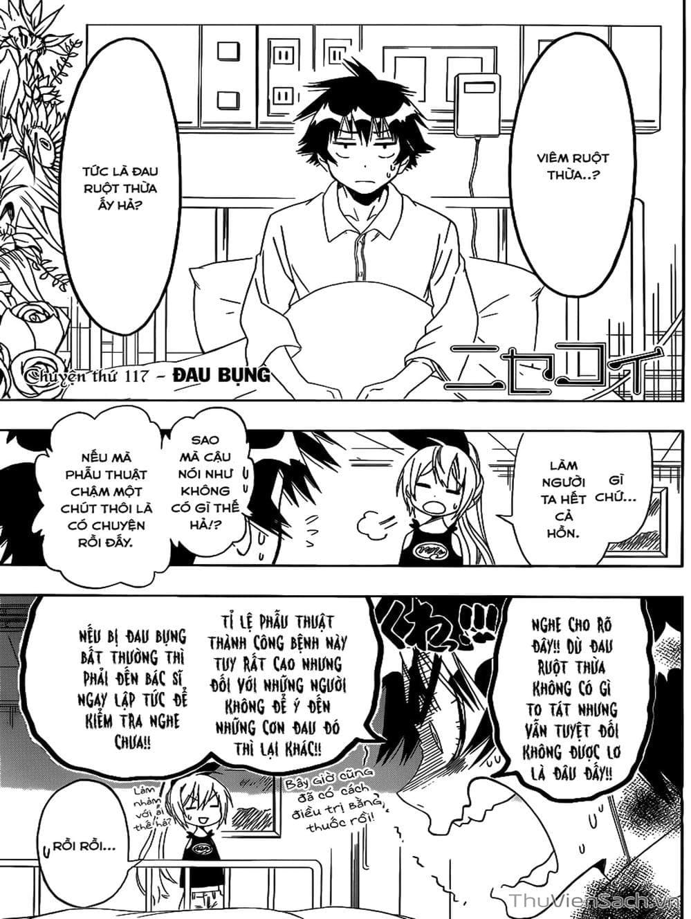 Truyện Tranh Tình Yêu Giả Tạo - Nisekoi trang 8