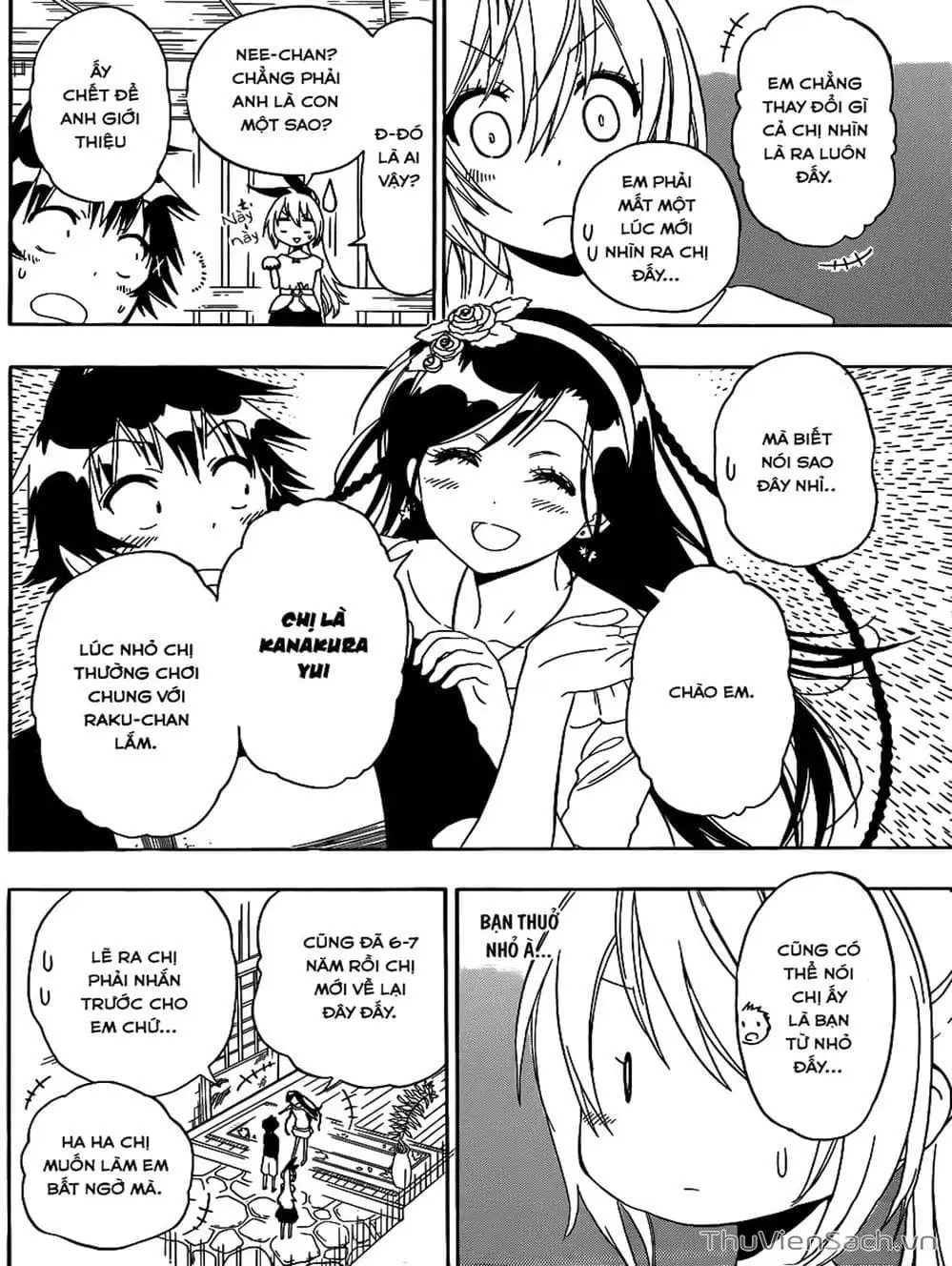 Truyện Tranh Tình Yêu Giả Tạo - Nisekoi trang 8