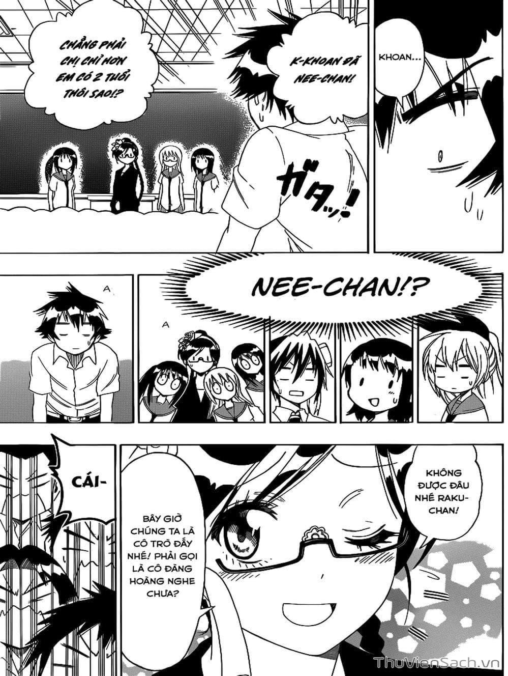 Truyện Tranh Tình Yêu Giả Tạo - Nisekoi trang 8