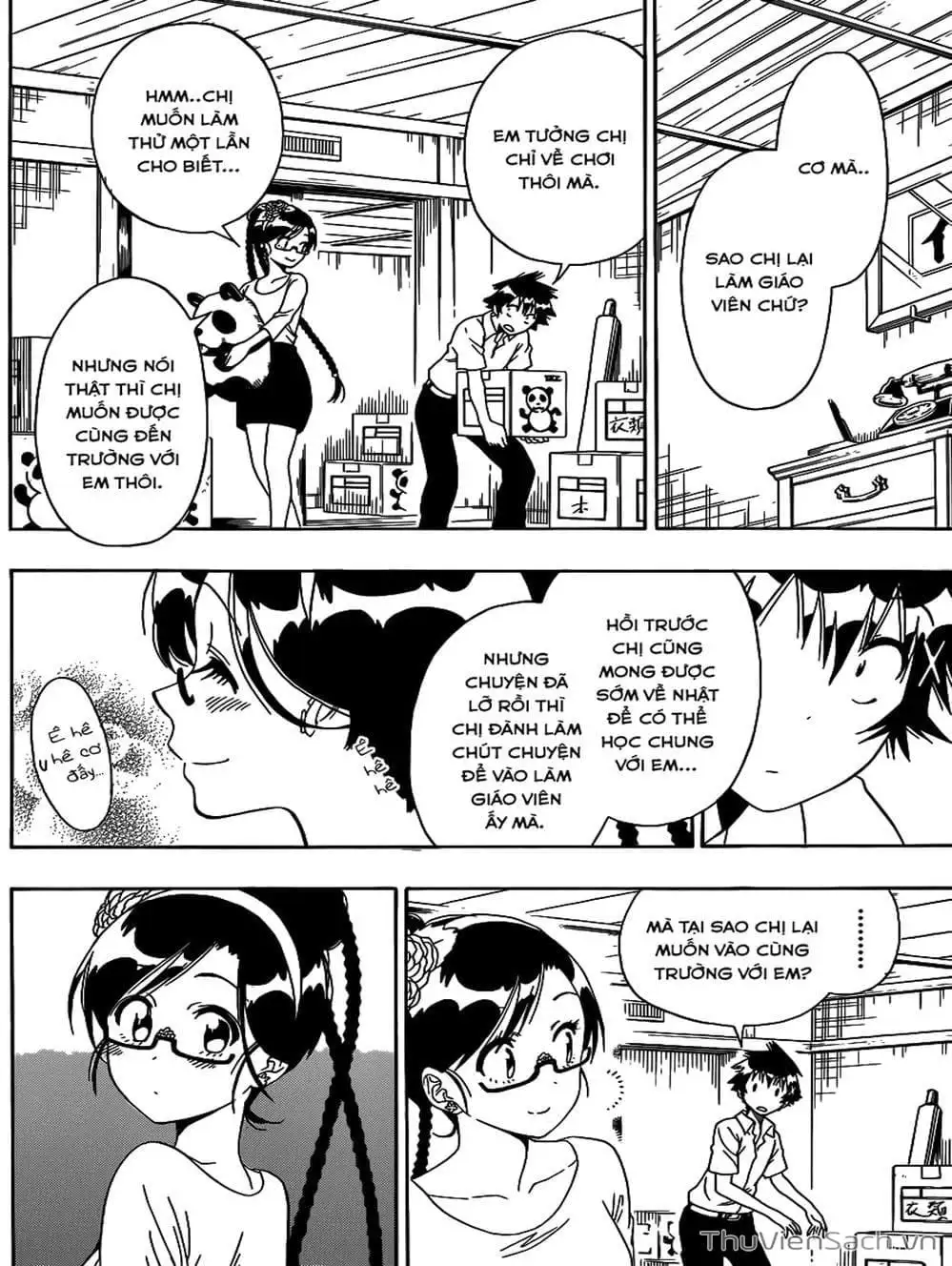 Truyện Tranh Tình Yêu Giả Tạo - Nisekoi trang 8