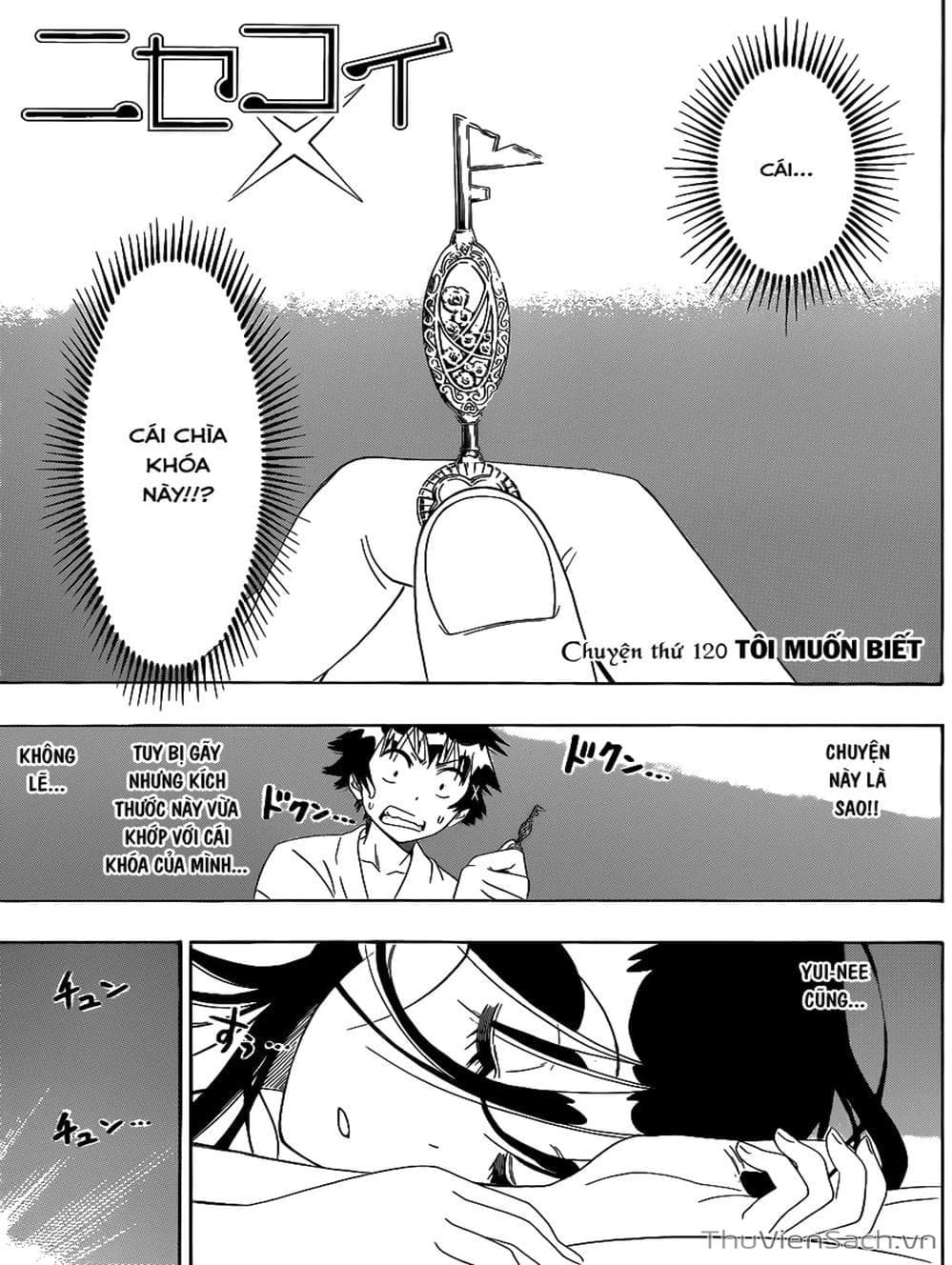 Truyện Tranh Tình Yêu Giả Tạo - Nisekoi trang 8