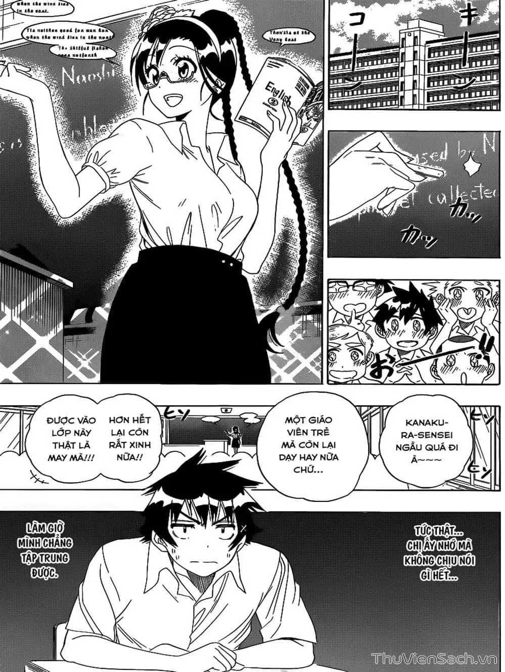 Truyện Tranh Tình Yêu Giả Tạo - Nisekoi trang 8