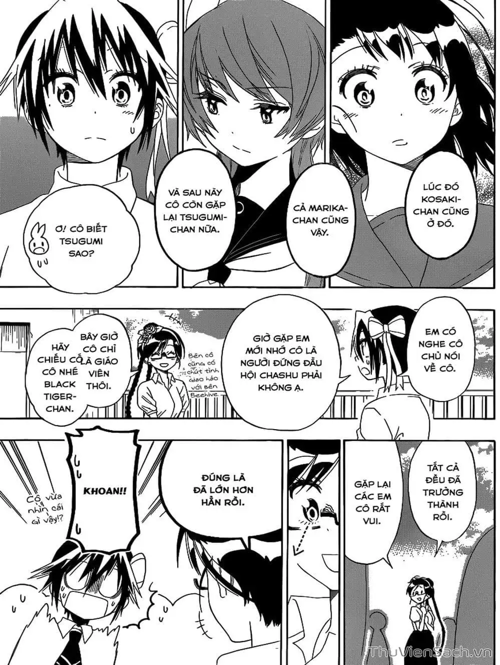 Truyện Tranh Tình Yêu Giả Tạo - Nisekoi trang 8