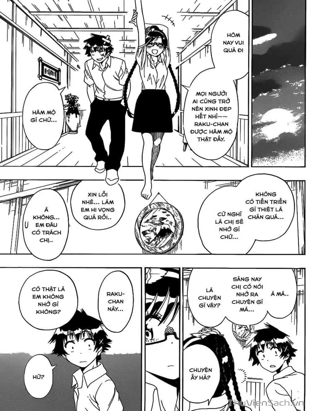 Truyện Tranh Tình Yêu Giả Tạo - Nisekoi trang 8