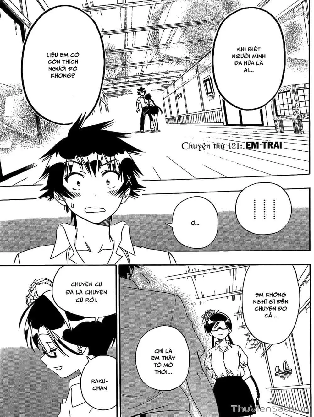 Truyện Tranh Tình Yêu Giả Tạo - Nisekoi trang 8