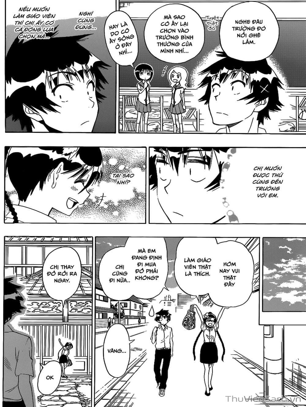 Truyện Tranh Tình Yêu Giả Tạo - Nisekoi trang 8