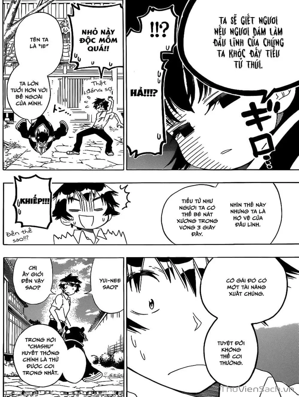 Truyện Tranh Tình Yêu Giả Tạo - Nisekoi trang 8