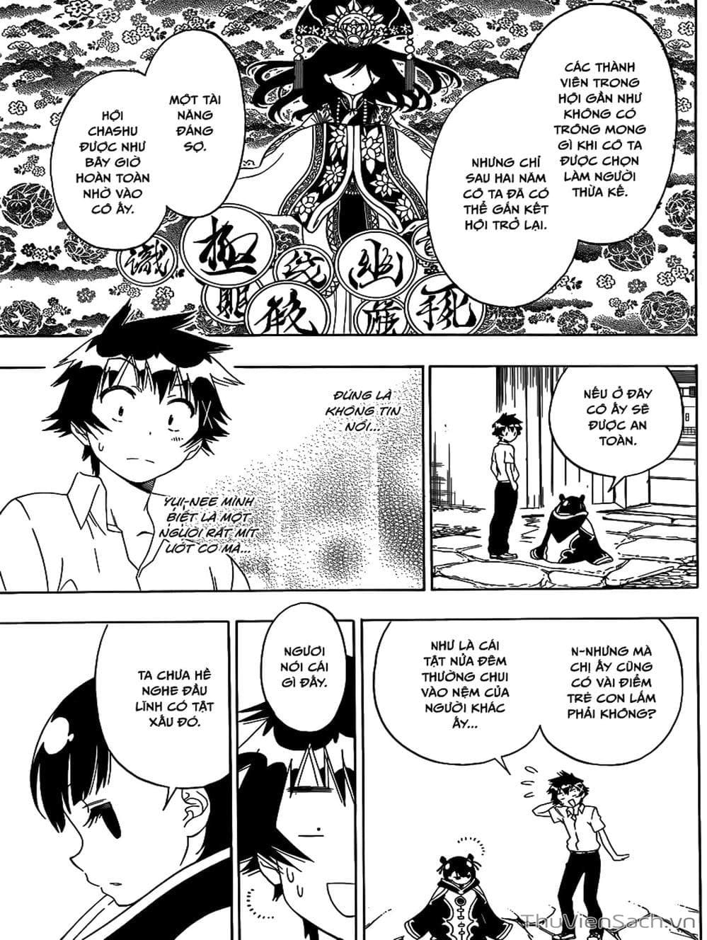 Truyện Tranh Tình Yêu Giả Tạo - Nisekoi trang 8