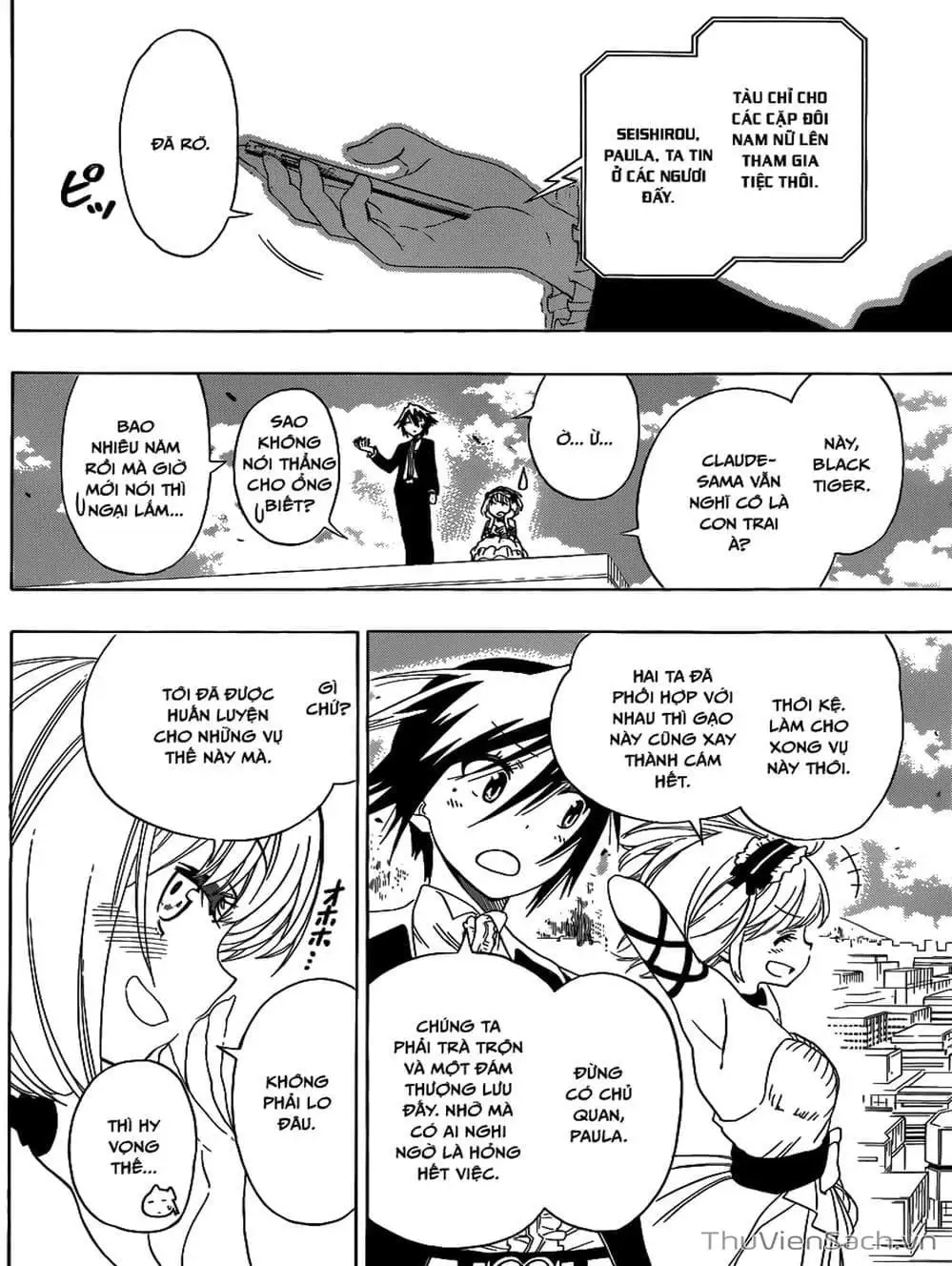 Truyện Tranh Tình Yêu Giả Tạo - Nisekoi trang 8