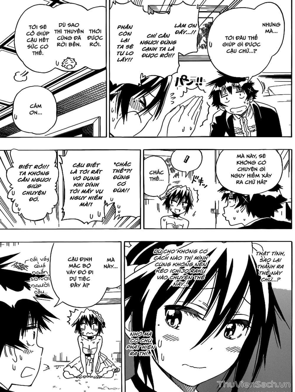 Truyện Tranh Tình Yêu Giả Tạo - Nisekoi trang 8