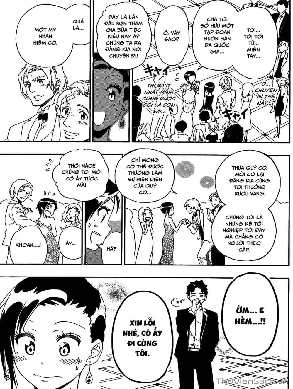 Truyện Tranh Tình Yêu Giả Tạo - Nisekoi trang 8