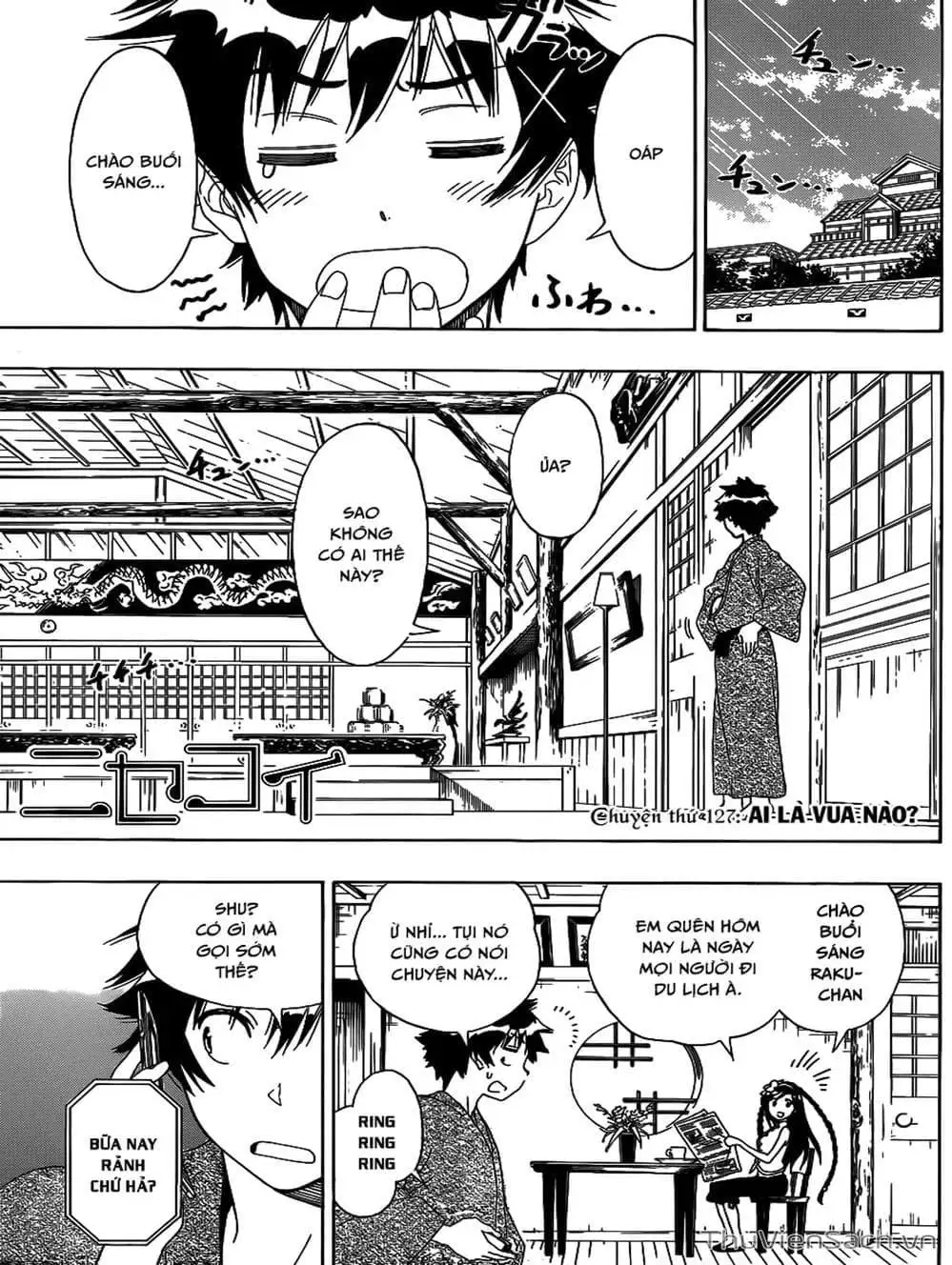 Truyện Tranh Tình Yêu Giả Tạo - Nisekoi trang 8