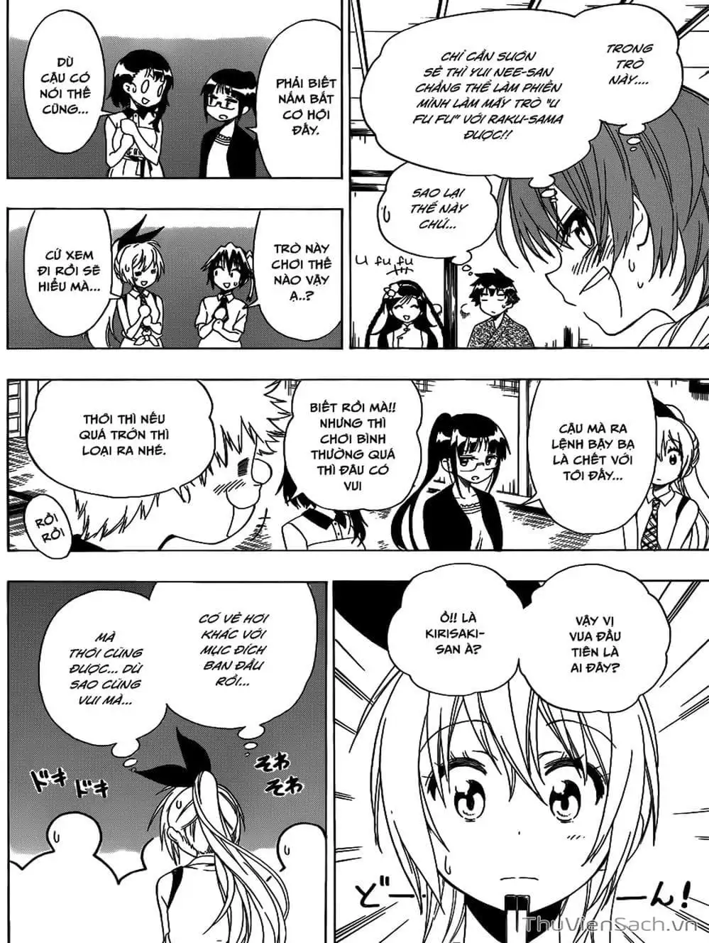 Truyện Tranh Tình Yêu Giả Tạo - Nisekoi trang 8