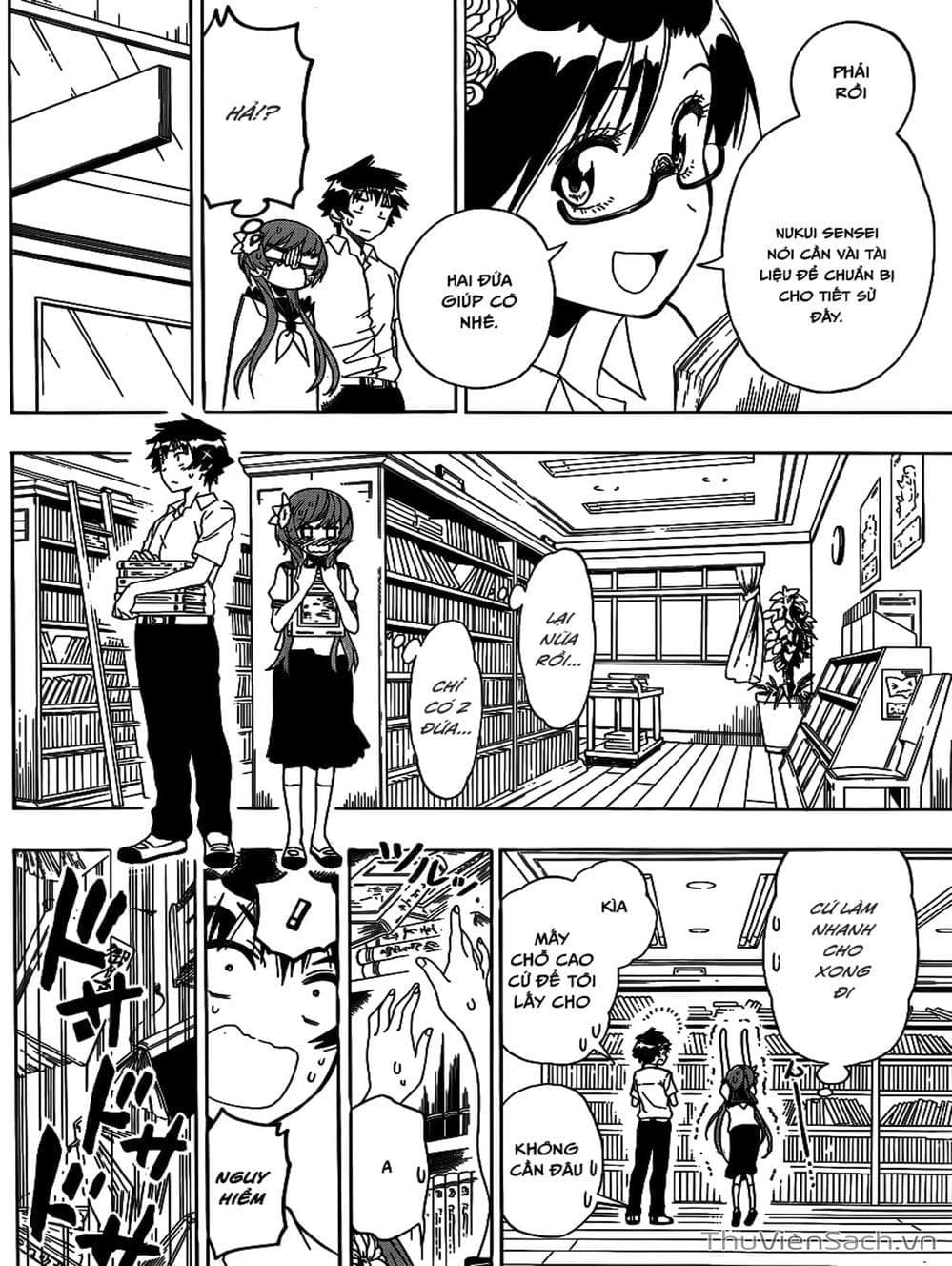 Truyện Tranh Tình Yêu Giả Tạo - Nisekoi trang 8