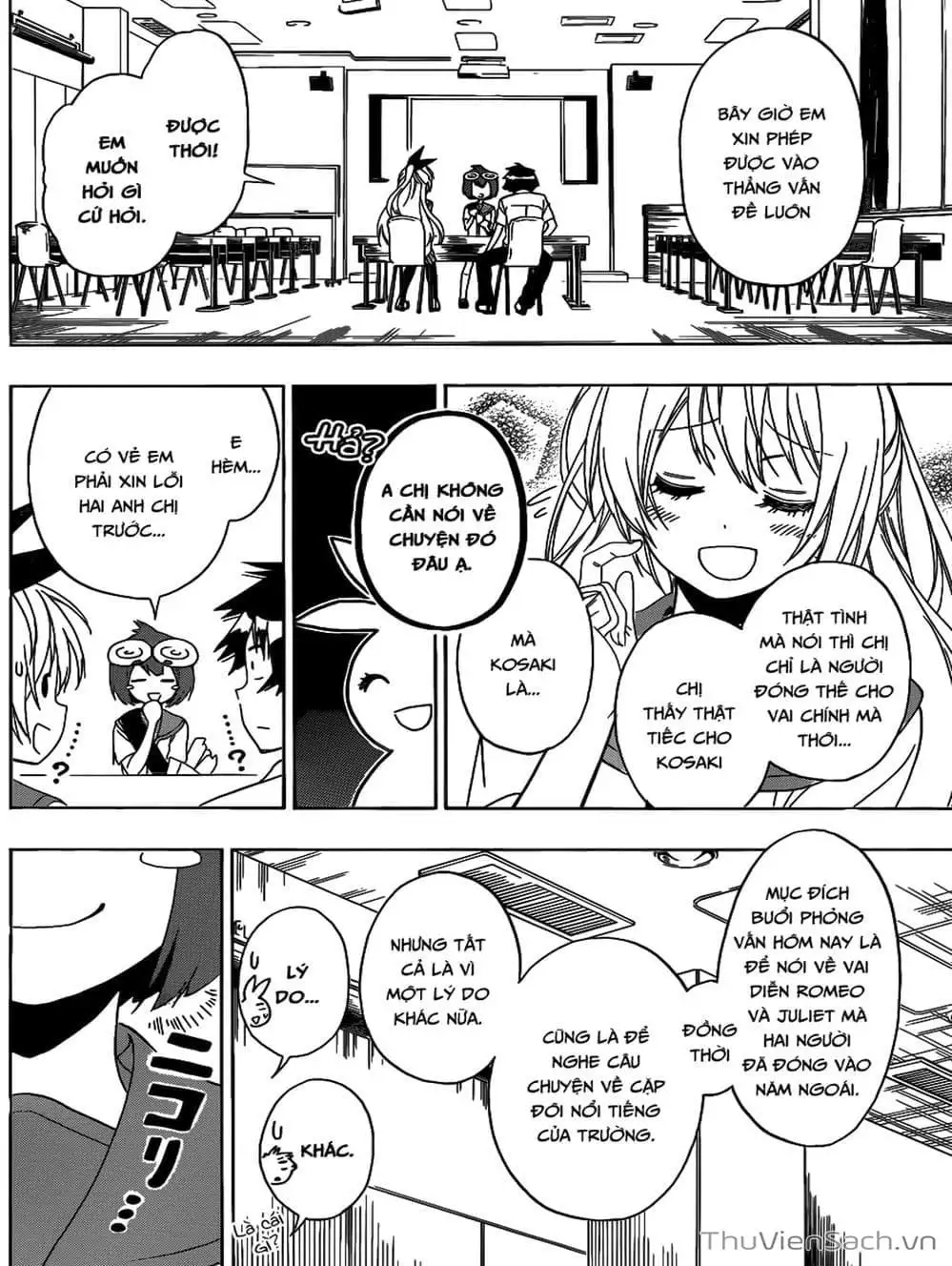 Truyện Tranh Tình Yêu Giả Tạo - Nisekoi trang 8