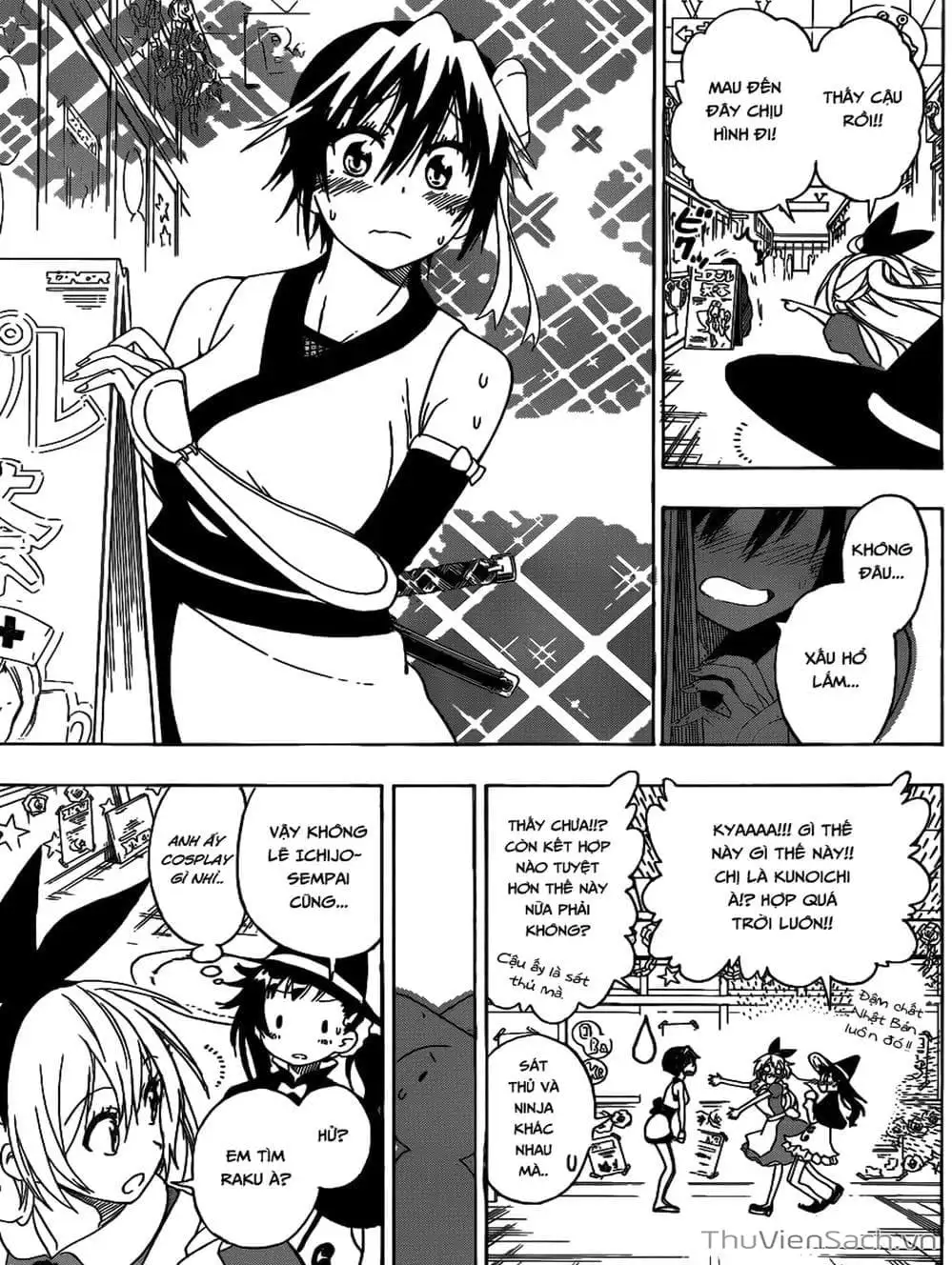 Truyện Tranh Tình Yêu Giả Tạo - Nisekoi trang 8