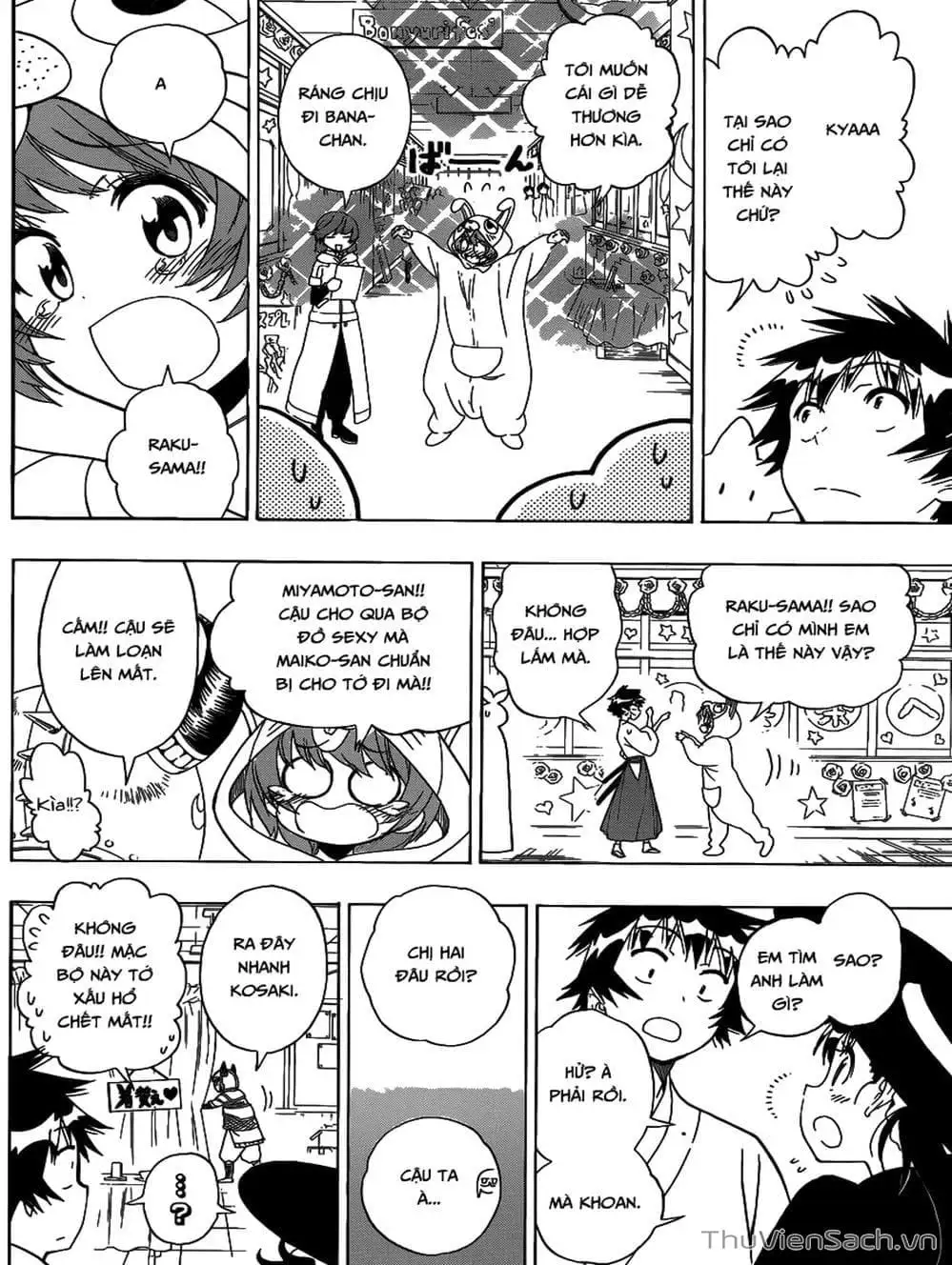 Truyện Tranh Tình Yêu Giả Tạo - Nisekoi trang 8