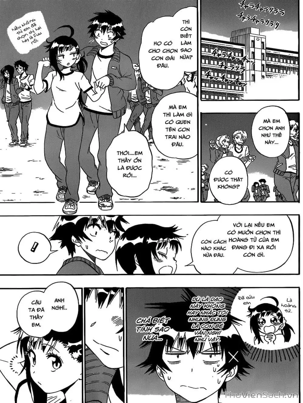 Truyện Tranh Tình Yêu Giả Tạo - Nisekoi trang 8