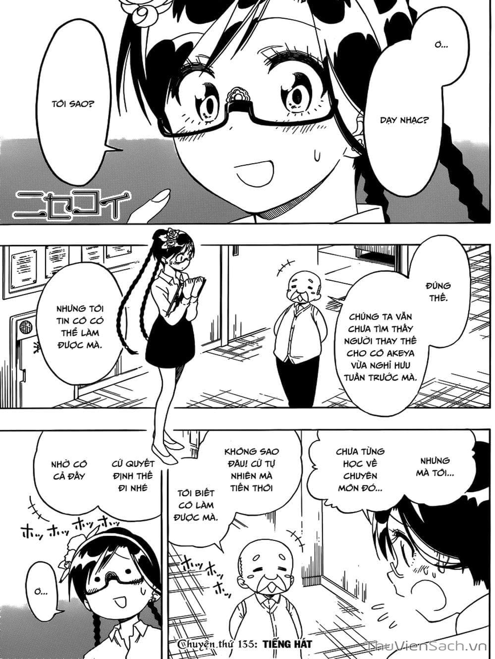 Truyện Tranh Tình Yêu Giả Tạo - Nisekoi trang 8