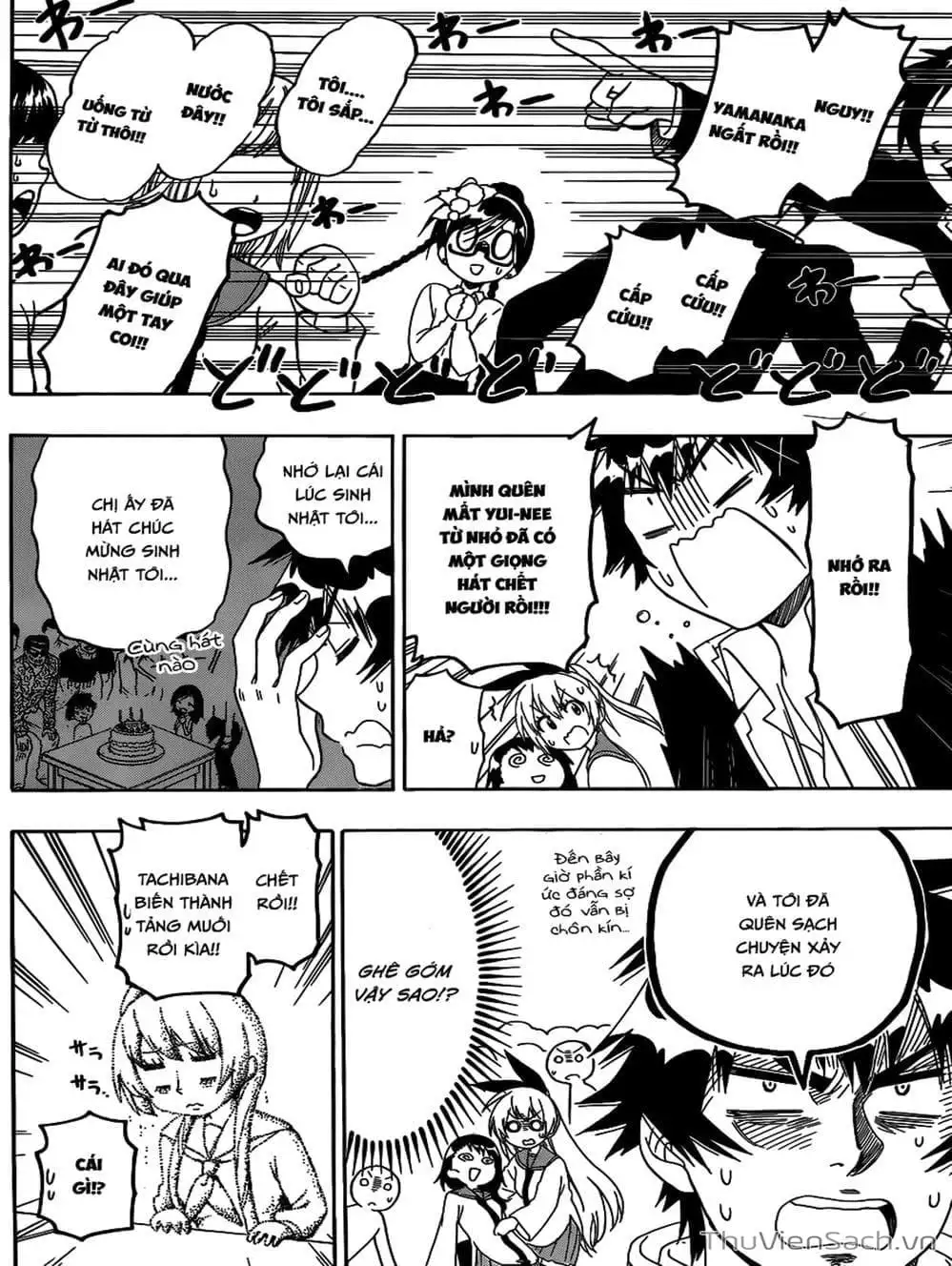 Truyện Tranh Tình Yêu Giả Tạo - Nisekoi trang 8