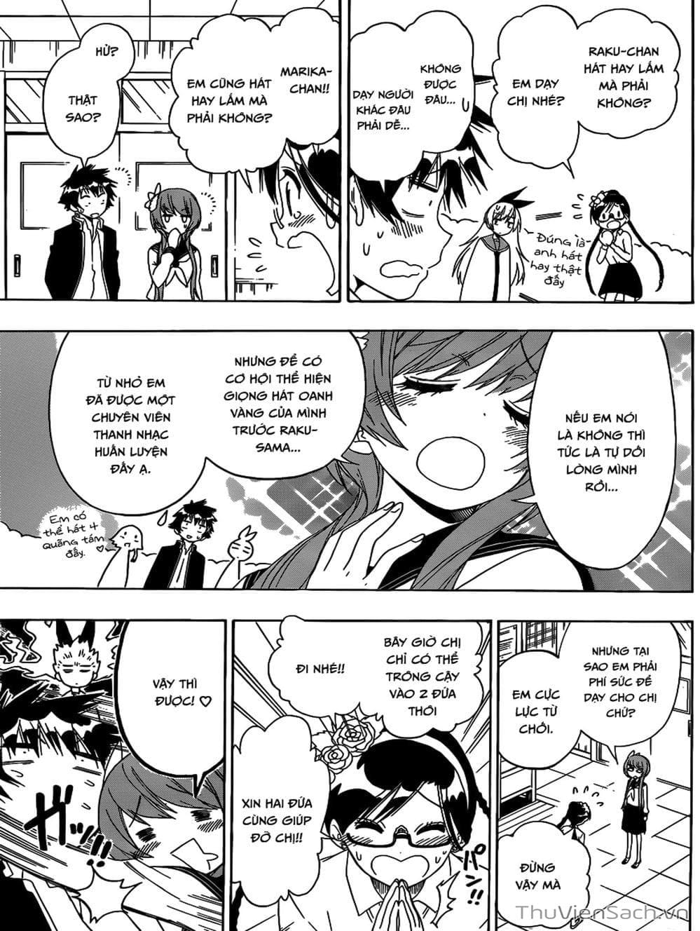 Truyện Tranh Tình Yêu Giả Tạo - Nisekoi trang 8