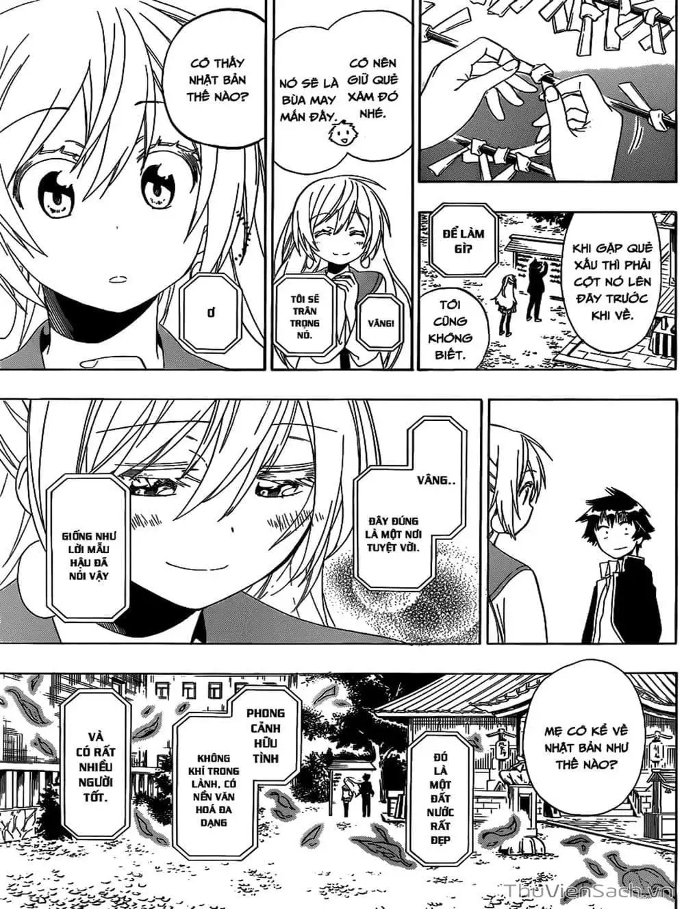 Truyện Tranh Tình Yêu Giả Tạo - Nisekoi trang 8