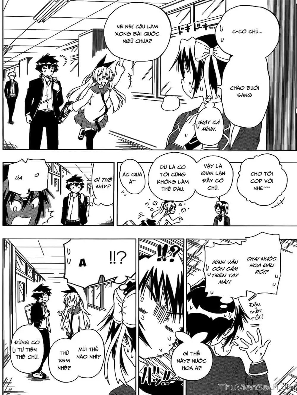Truyện Tranh Tình Yêu Giả Tạo - Nisekoi trang 8
