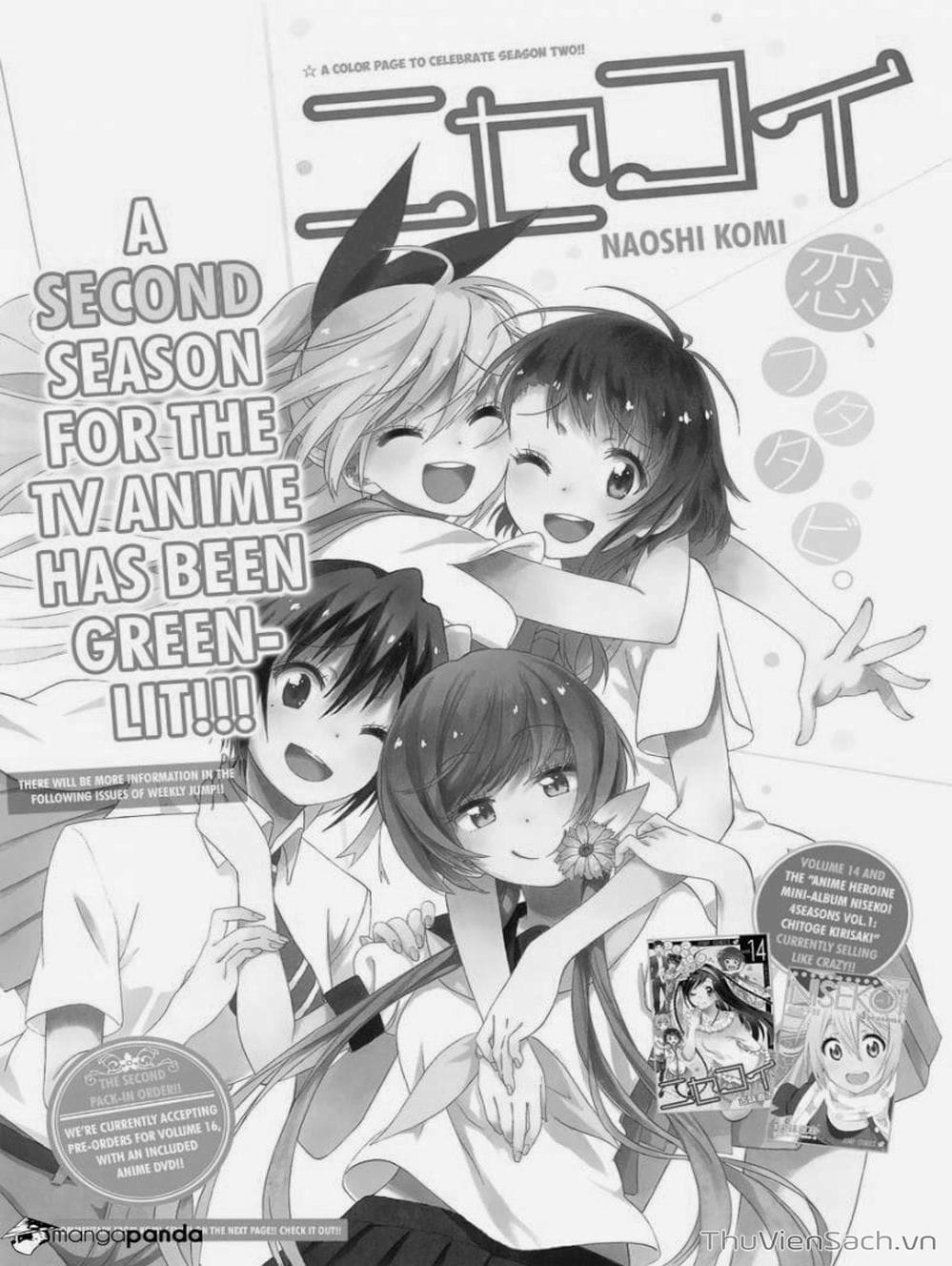 Truyện Tranh Tình Yêu Giả Tạo - Nisekoi trang 3073