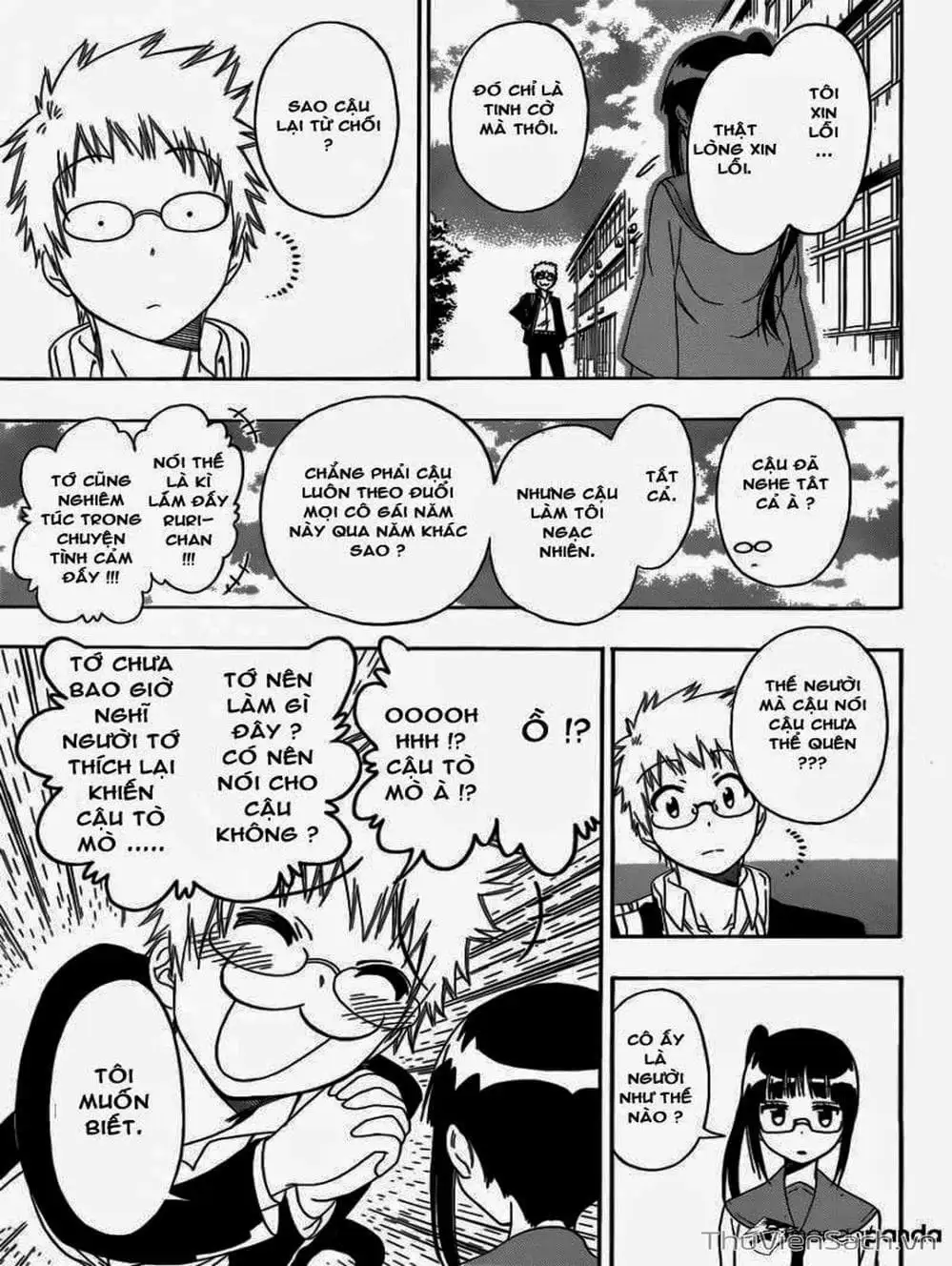 Truyện Tranh Tình Yêu Giả Tạo - Nisekoi trang 8