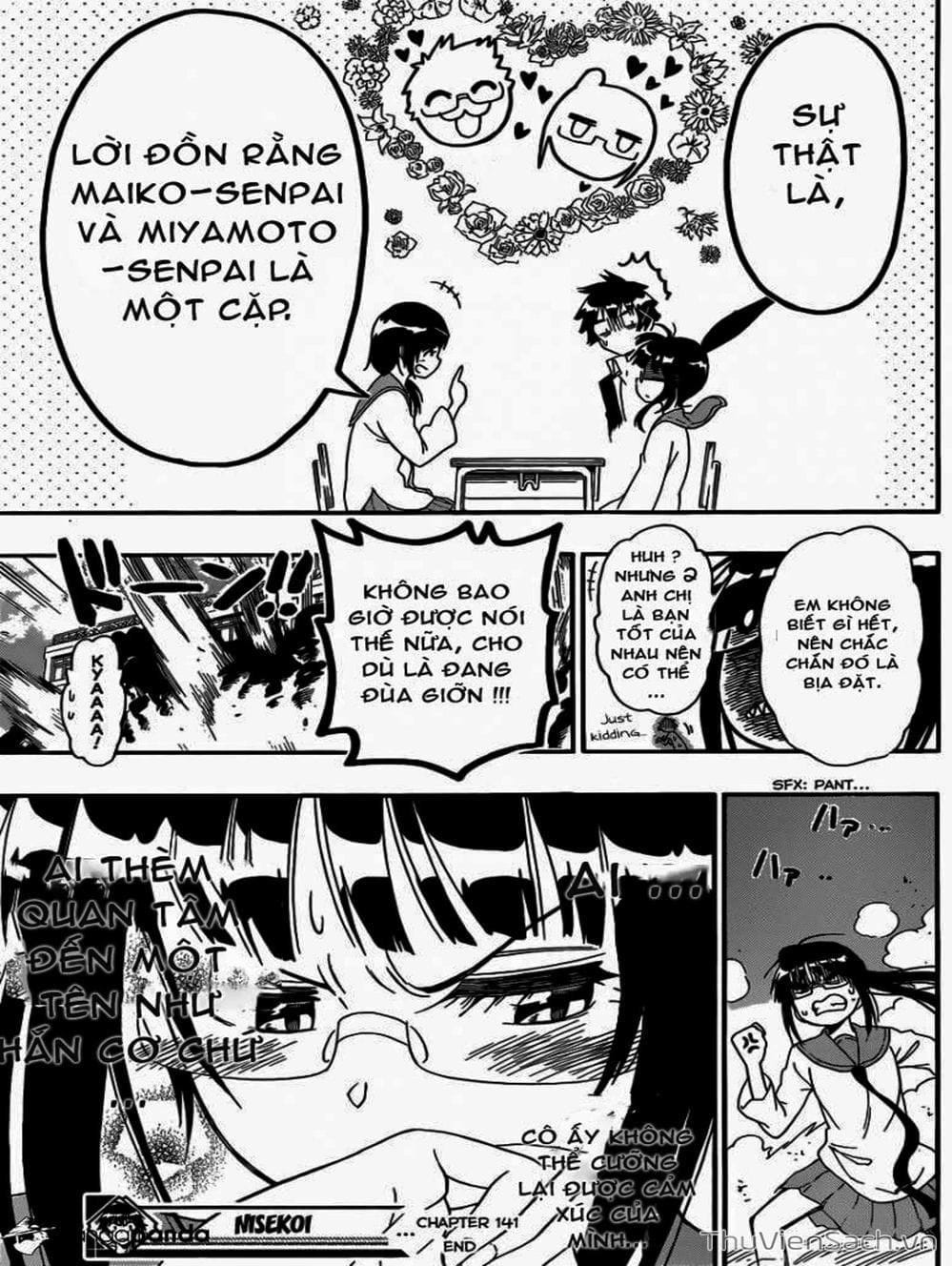 Truyện Tranh Tình Yêu Giả Tạo - Nisekoi trang 8