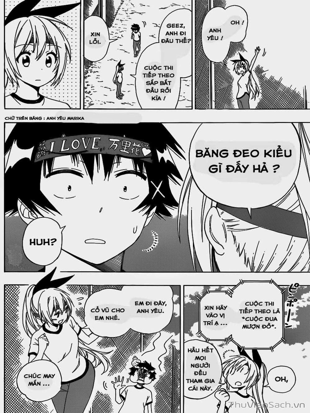 Truyện Tranh Tình Yêu Giả Tạo - Nisekoi trang 3165