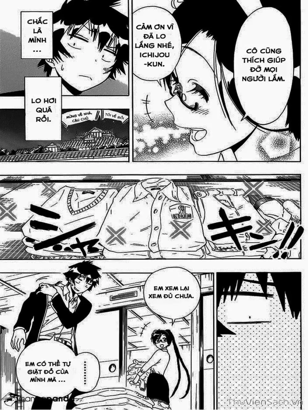 Truyện Tranh Tình Yêu Giả Tạo - Nisekoi trang 8