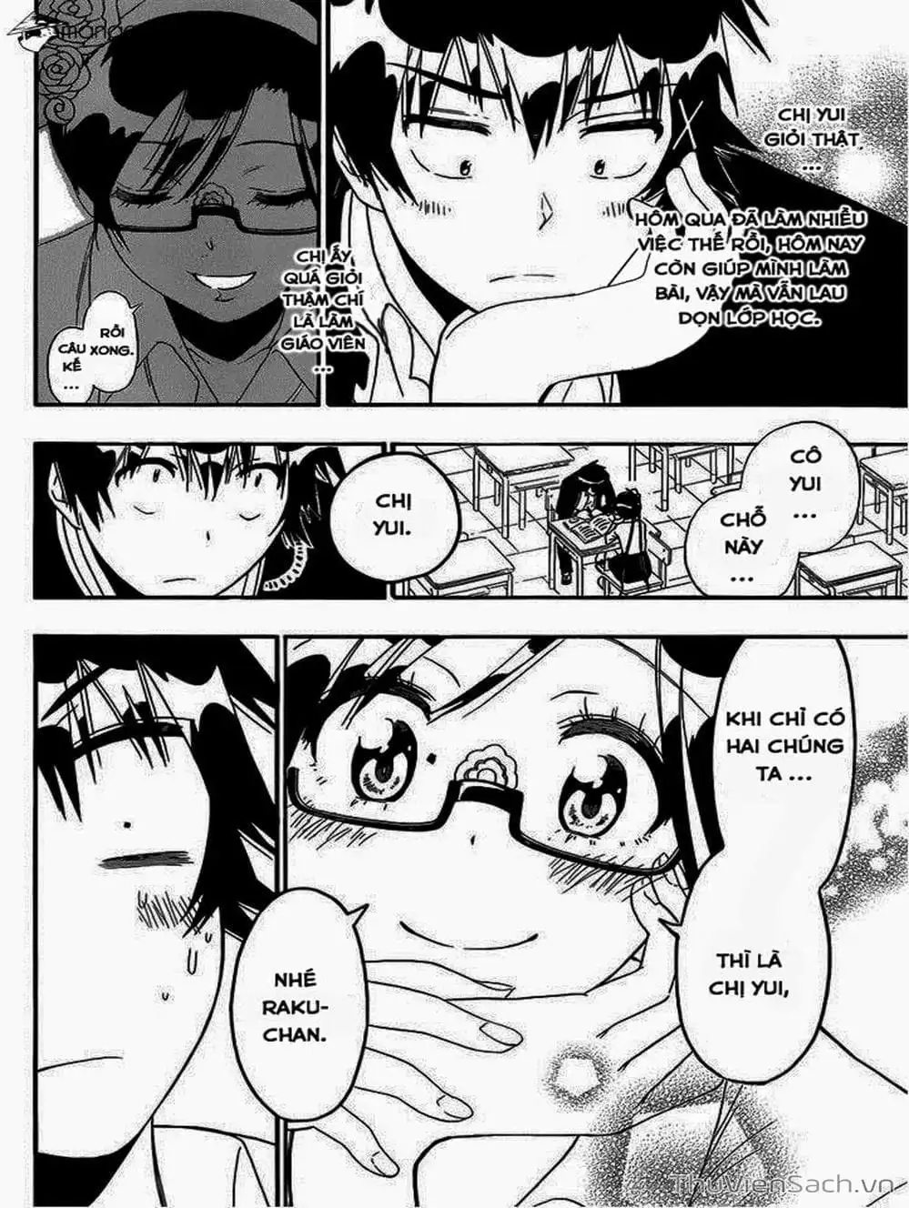 Truyện Tranh Tình Yêu Giả Tạo - Nisekoi trang 8