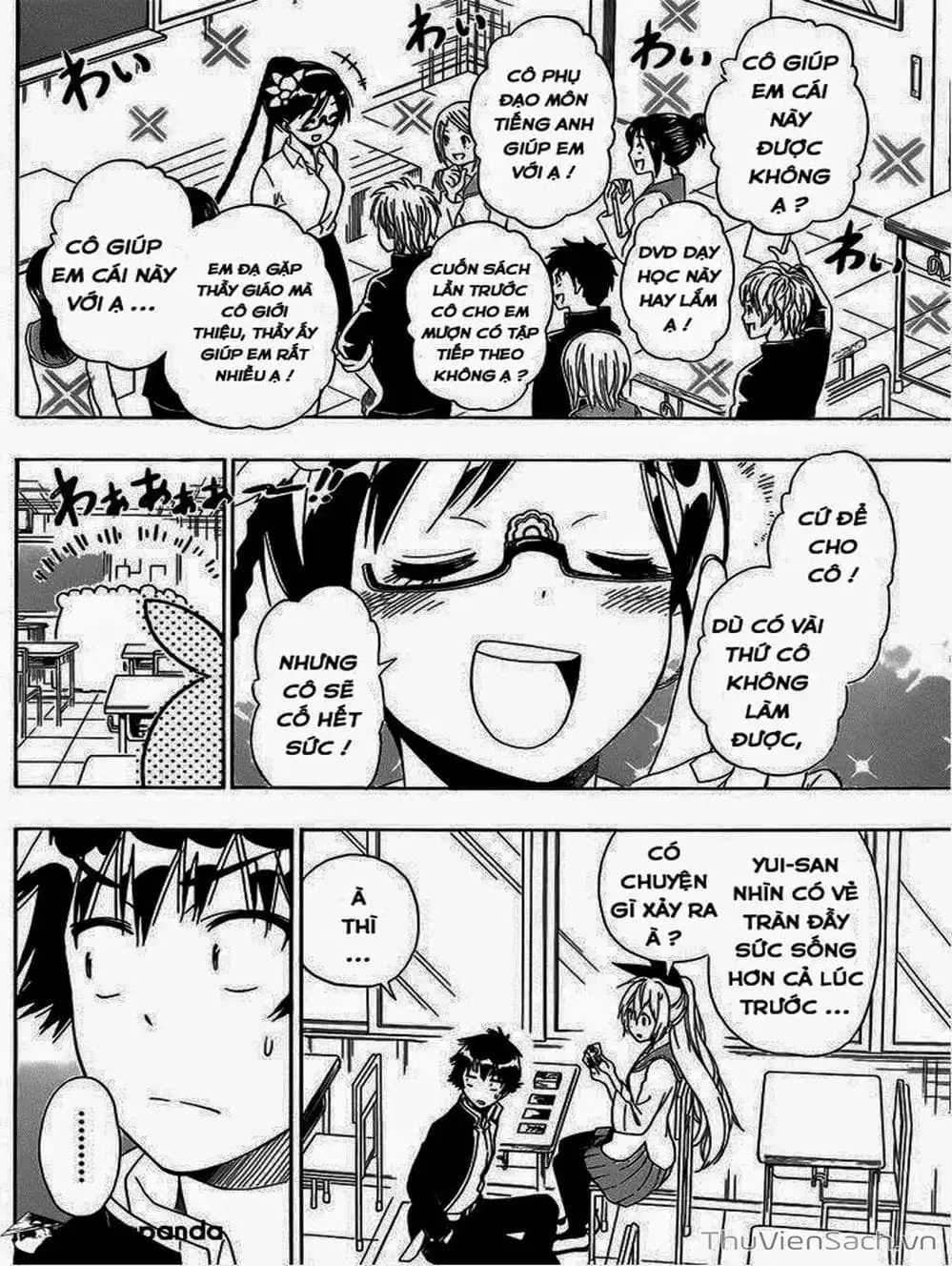 Truyện Tranh Tình Yêu Giả Tạo - Nisekoi trang 8